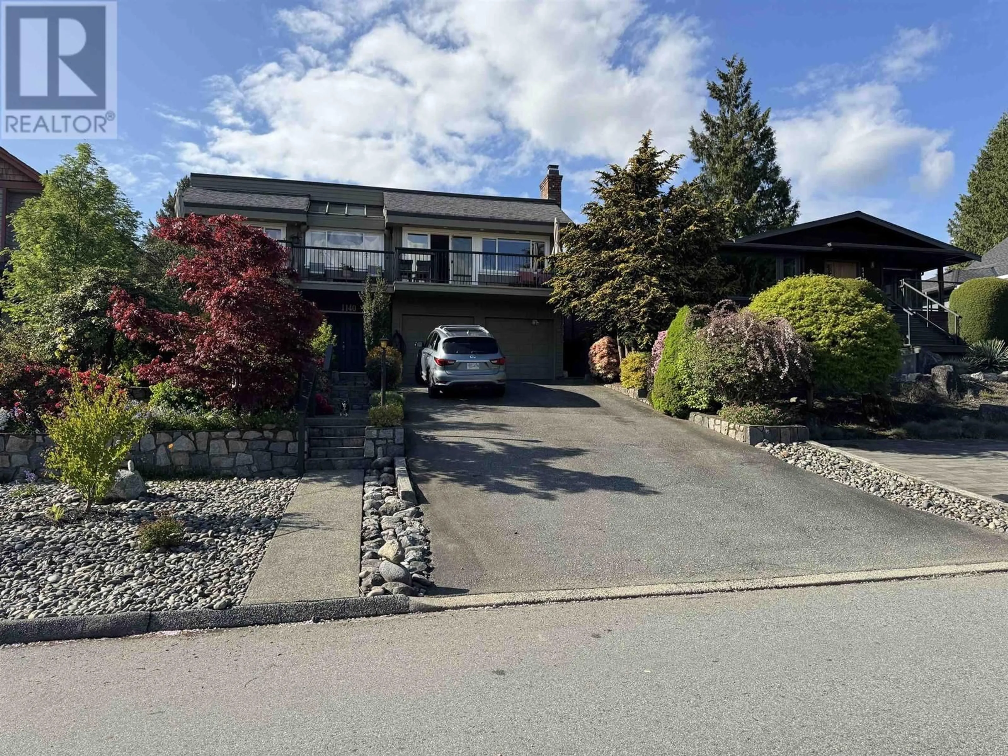 A pic from outside/outdoor area/front of a property/back of a property/a pic from drone, street for 1140 CLOVERLEY STREET, North Vancouver British Columbia V7L1N6
