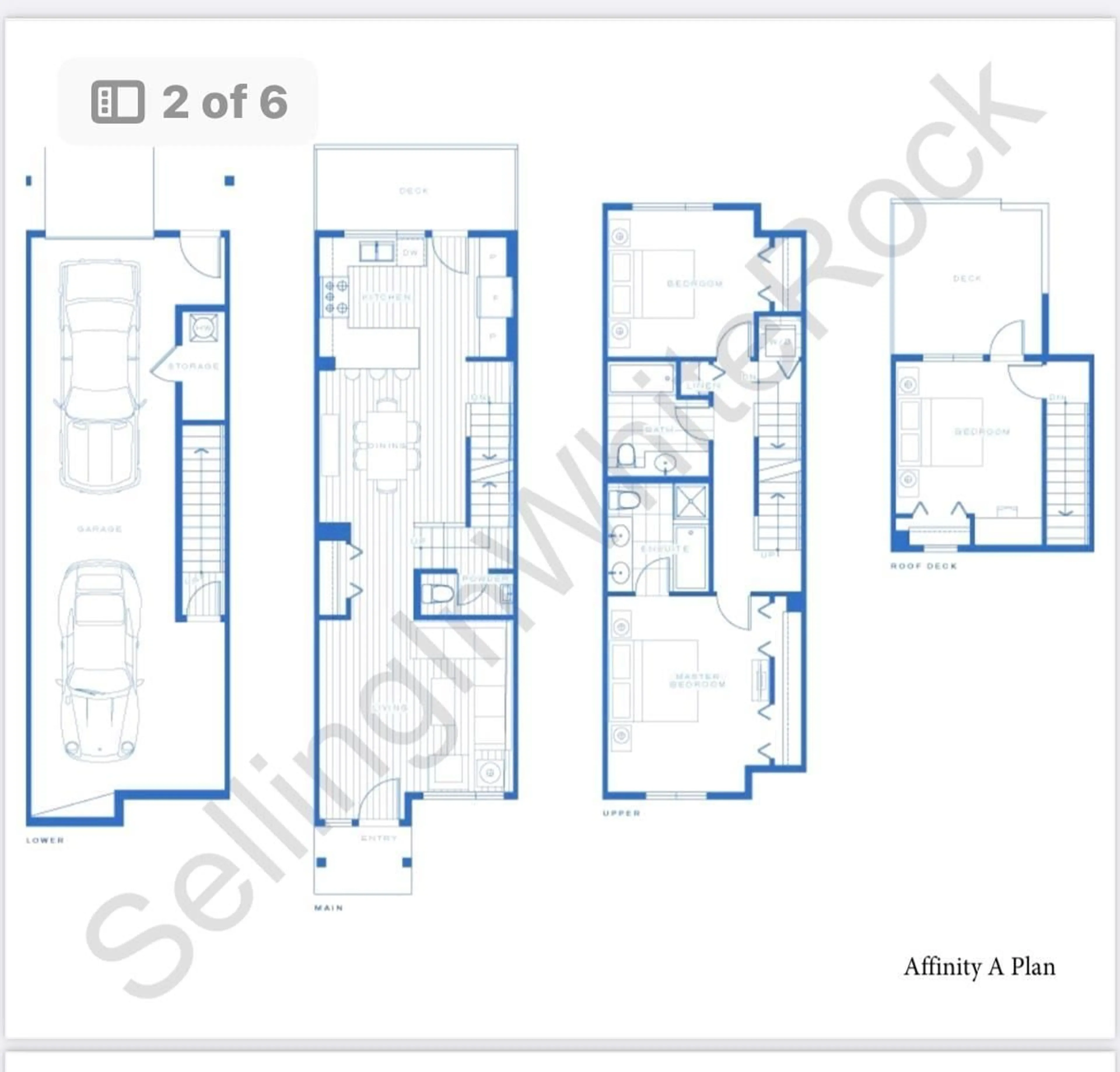 Floor plan for 3 - 2978 159TH, Surrey British Columbia V3S0Y3