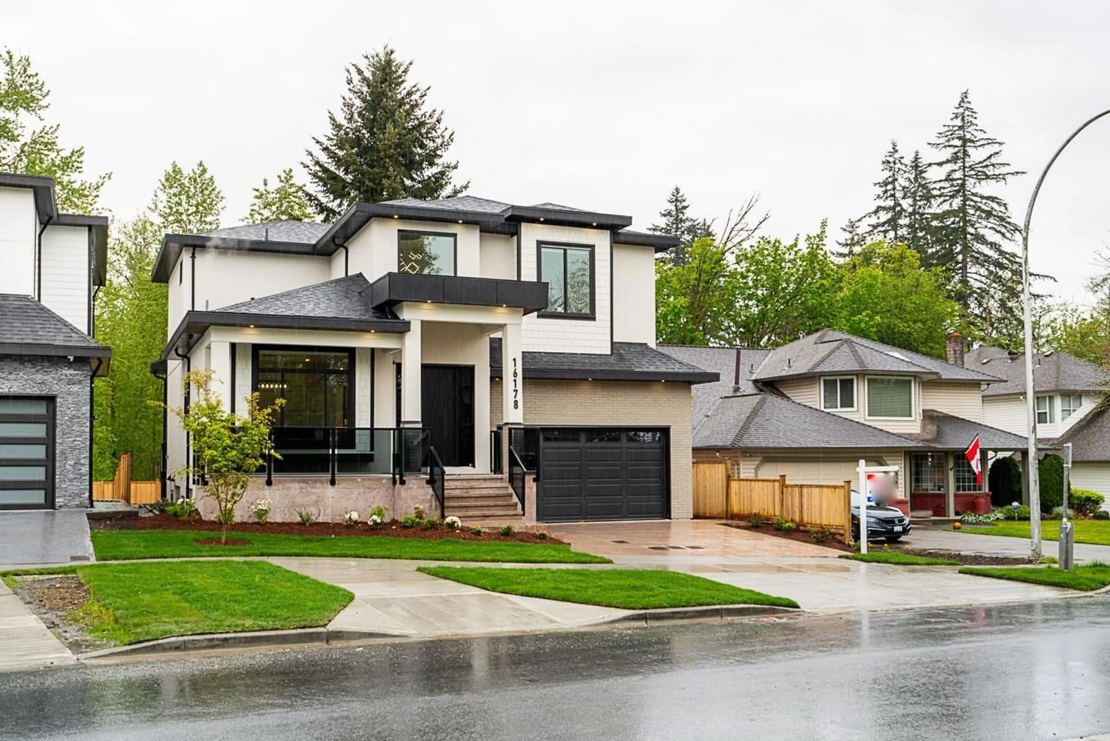 Home with brick exterior material, street for 16178 78, Surrey British Columbia V4N0X4