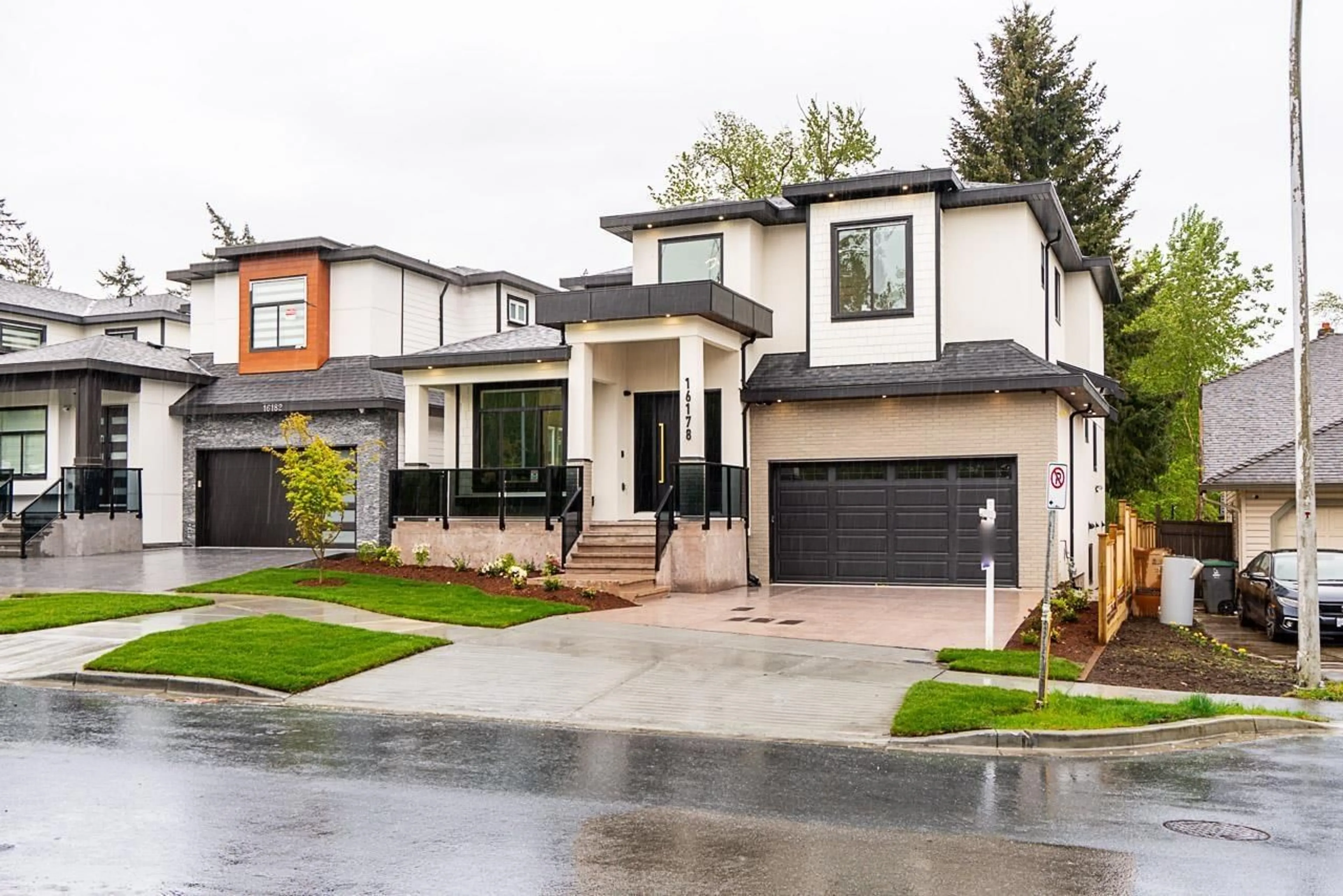 Home with brick exterior material, street for 16178 78, Surrey British Columbia V4N0X4