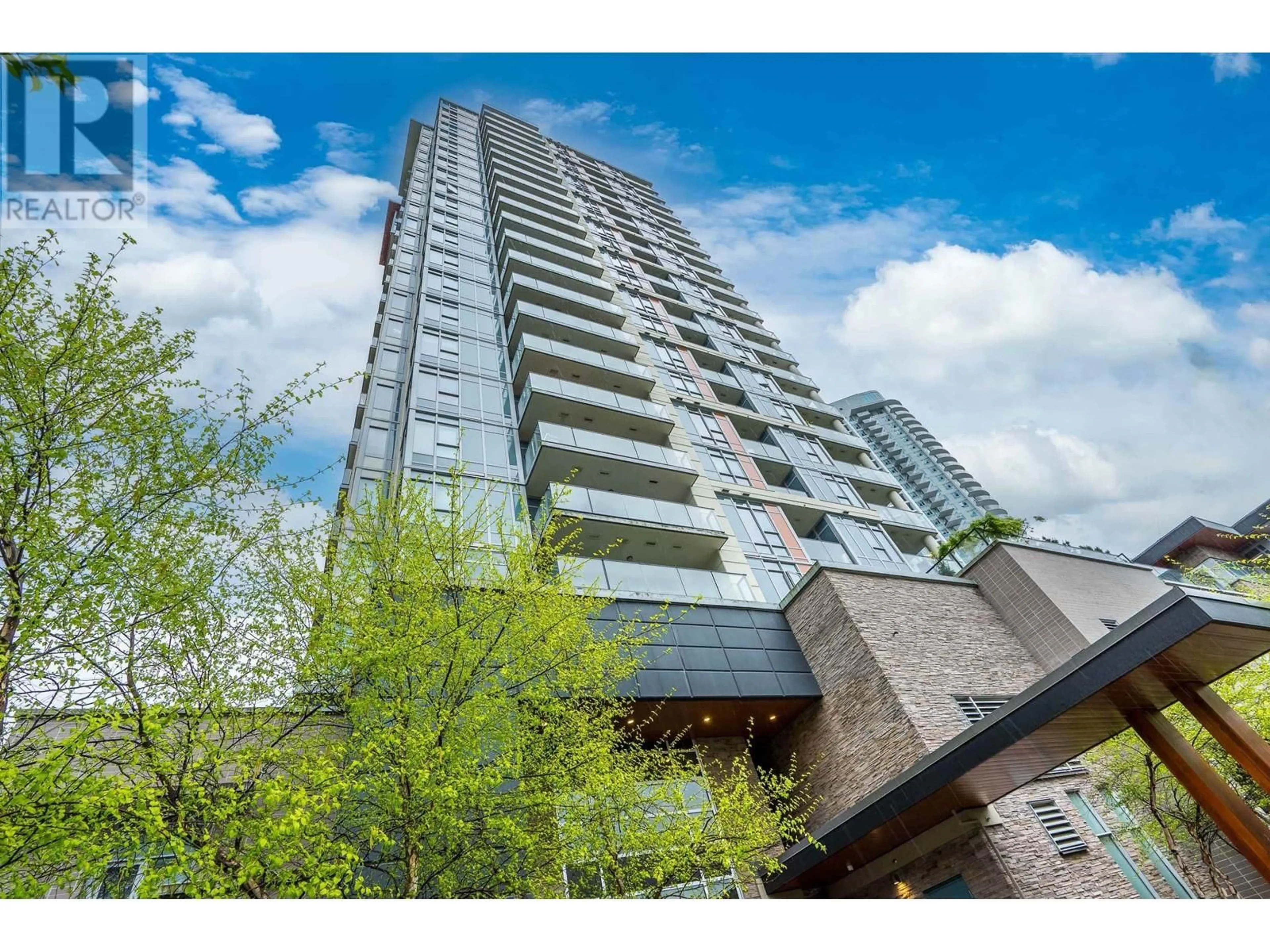 A pic from outside/outdoor area/front of a property/back of a property/a pic from drone, building for 1303 - 691 NORTH ROAD, Coquitlam British Columbia V3J0H9