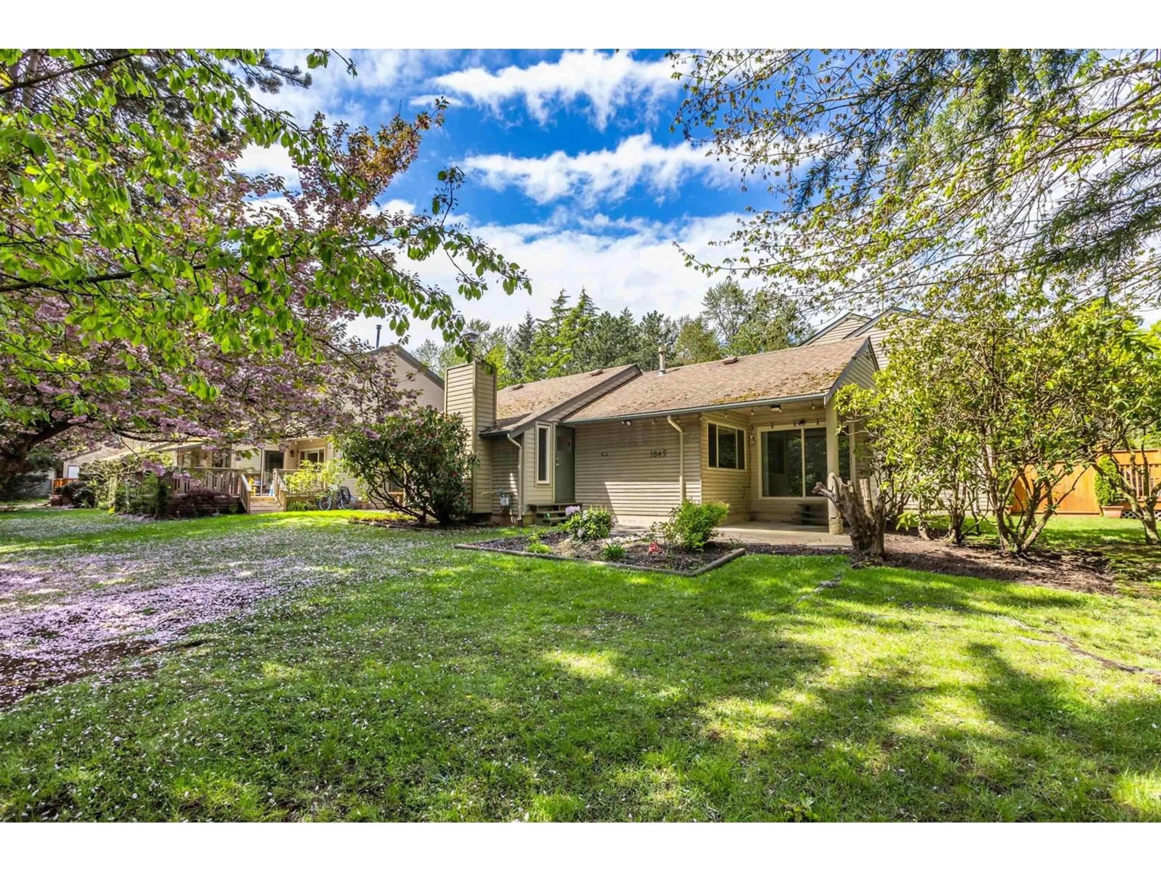 A pic from outside/outdoor area/front of a property/back of a property/a pic from drone, unknown for 1845 LILAC, Surrey British Columbia V4A6C7