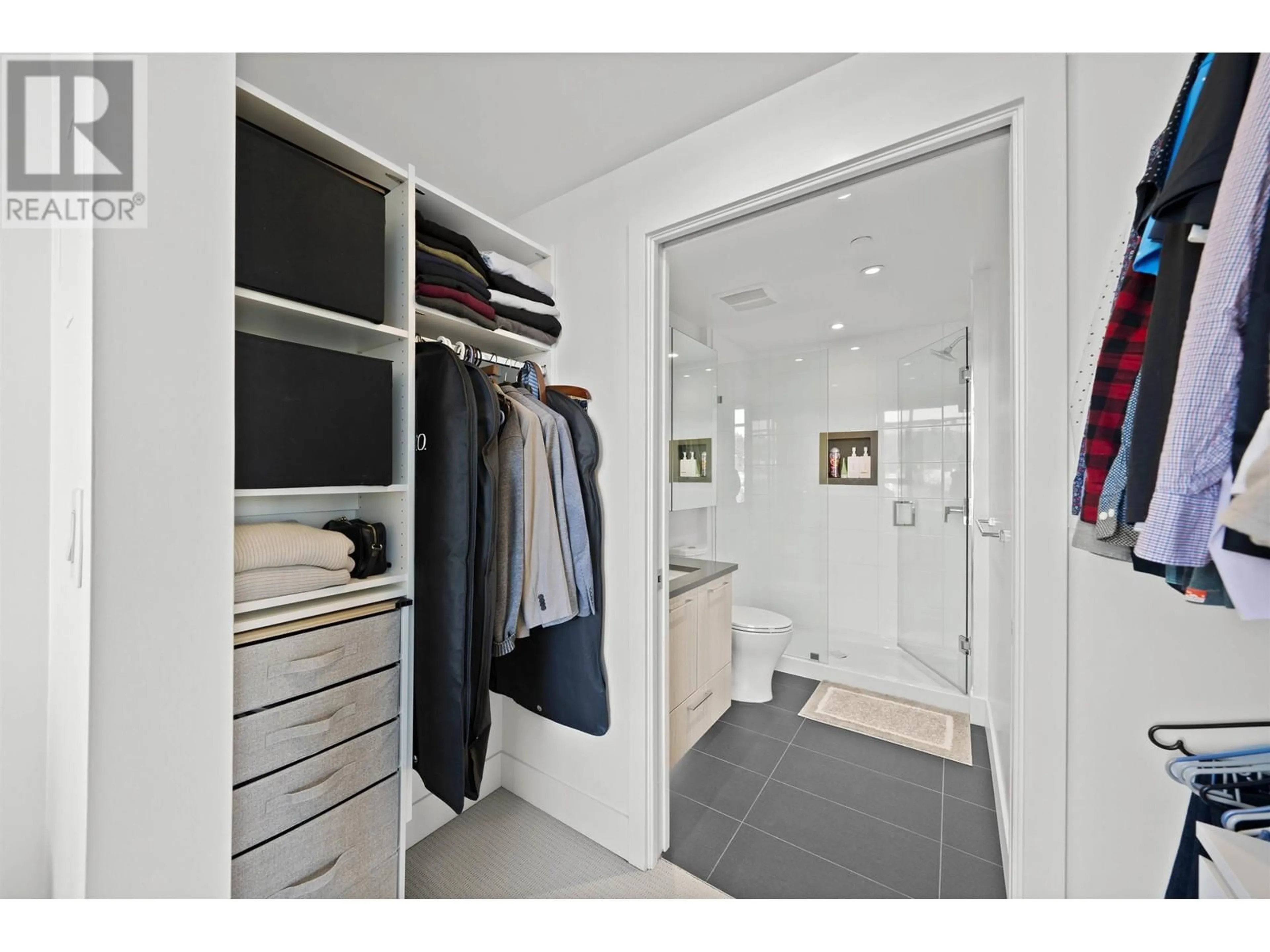 Storage room or clothes room or walk-in closet for 1206 - 8570 RIVERGRASS DRIVE, Vancouver British Columbia V5S0H4