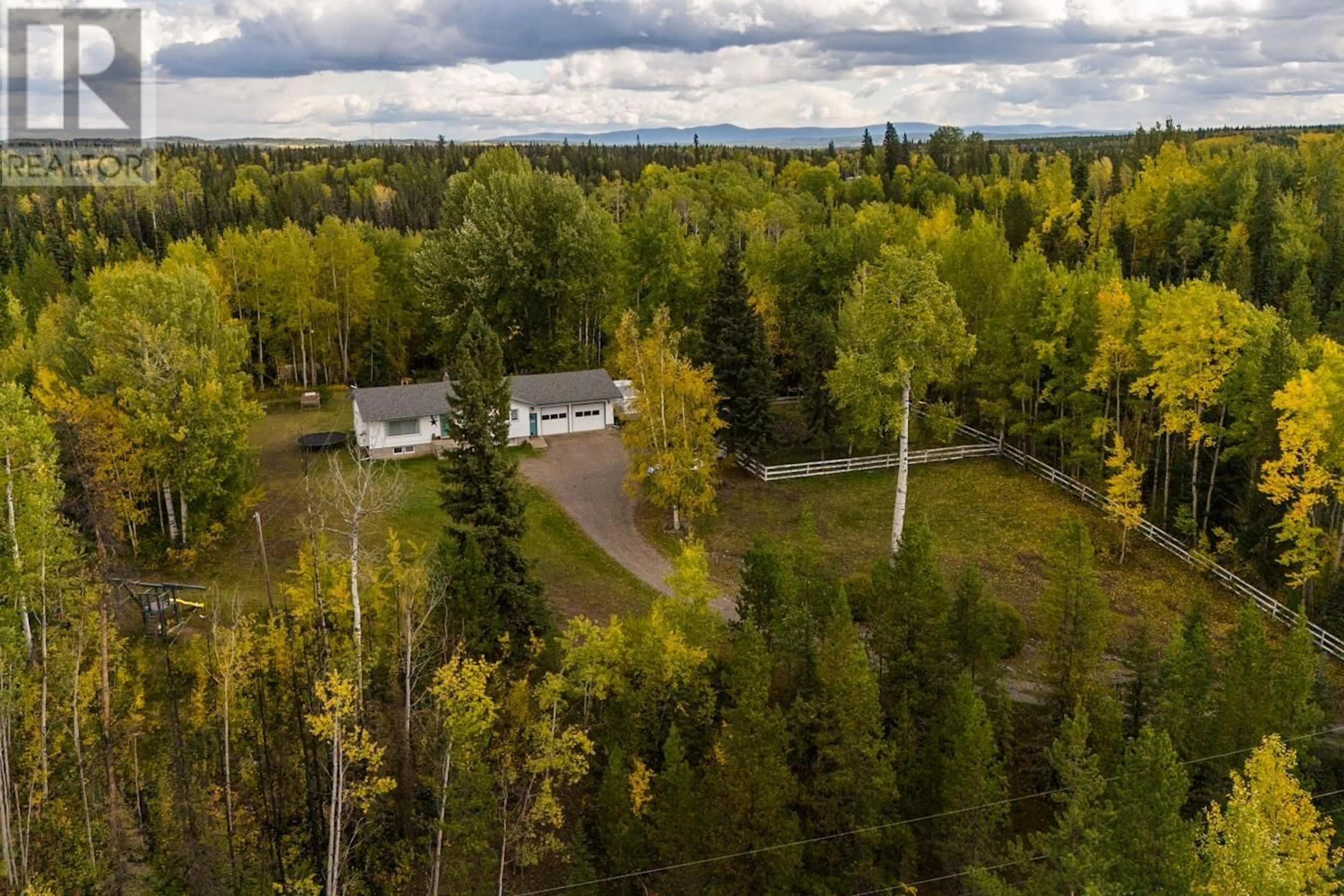 A pic from outside/outdoor area/front of a property/back of a property/a pic from drone, forest/trees view for 12330 TOWER ROAD, Prince George British Columbia V2N5C2