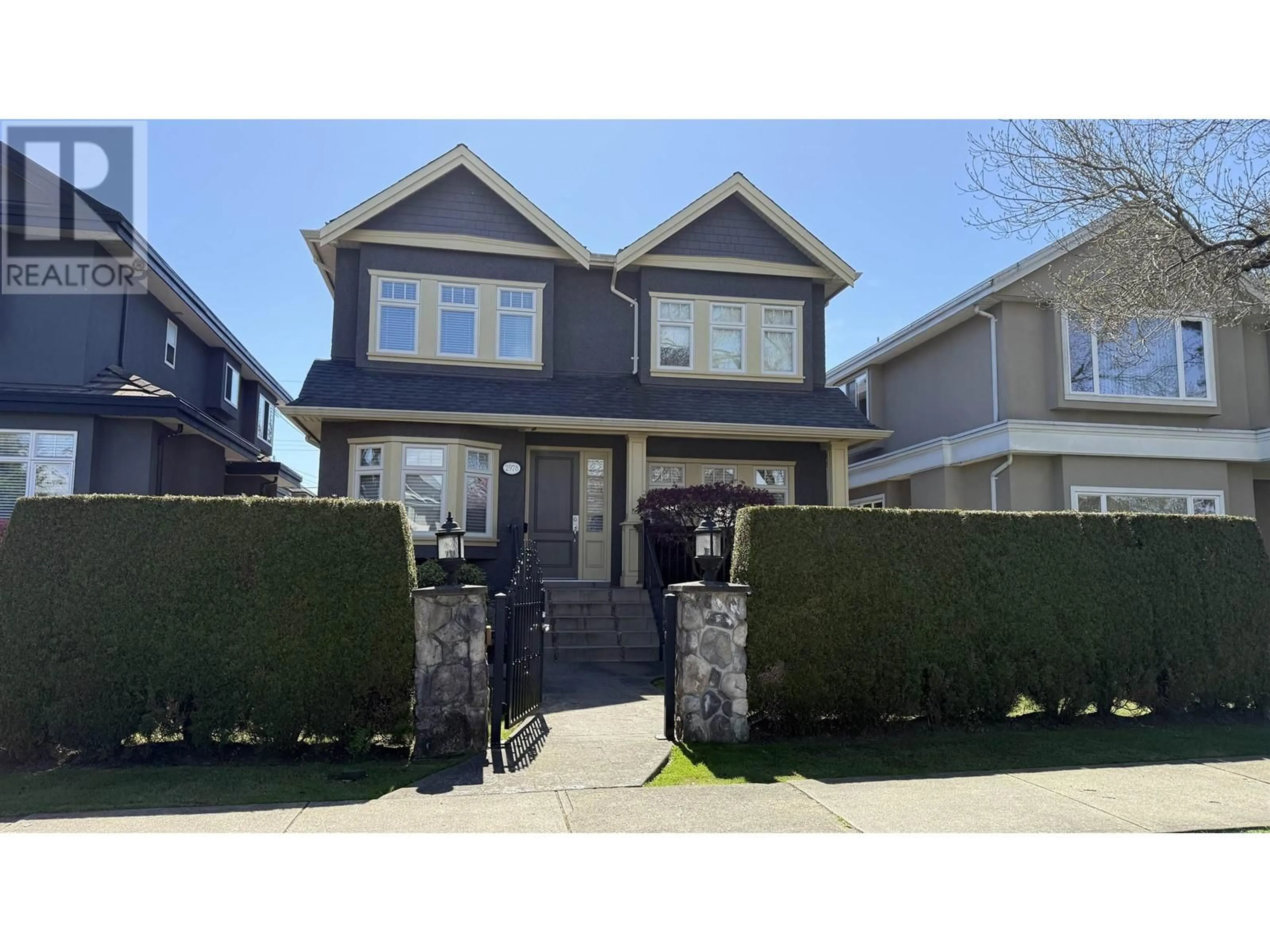 Home with vinyl exterior material, street for 2978 21 AVENUE, Vancouver British Columbia V6L1K8