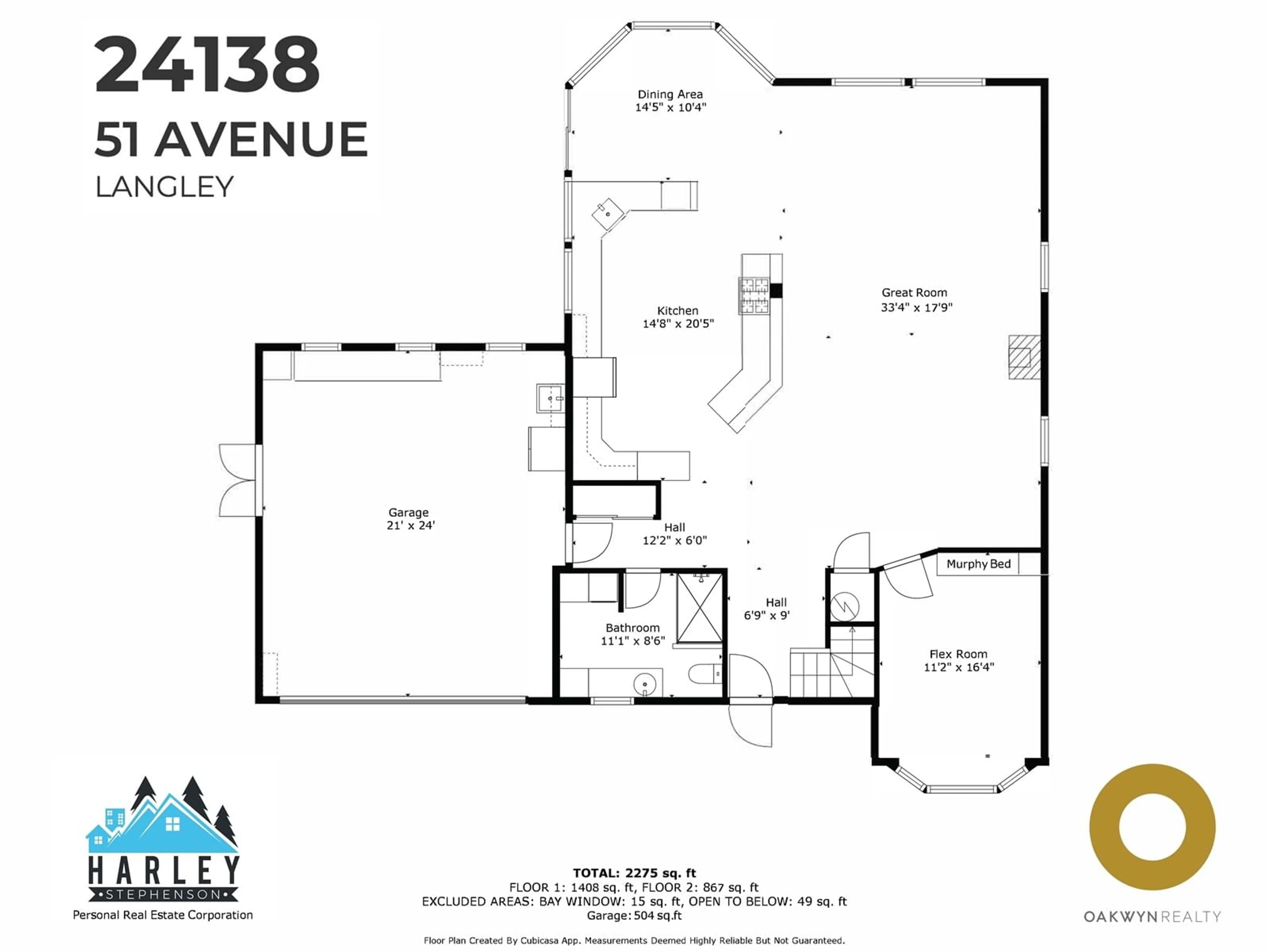 Floor plan for 24138 51, Langley British Columbia V2Z2M9