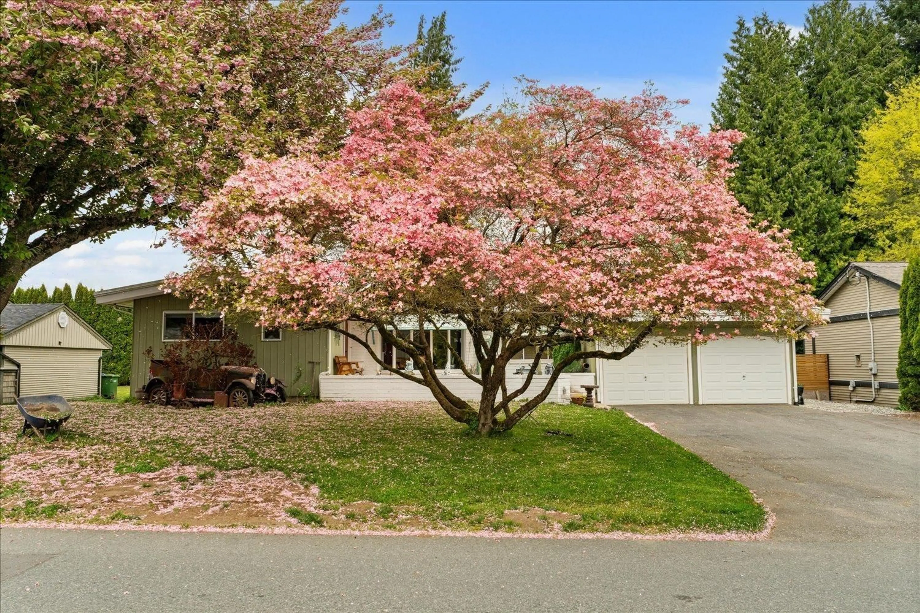 A pic from outside/outdoor area/front of a property/back of a property/a pic from drone, street for 33255 PLAXTON, Abbotsford British Columbia V2S1V8
