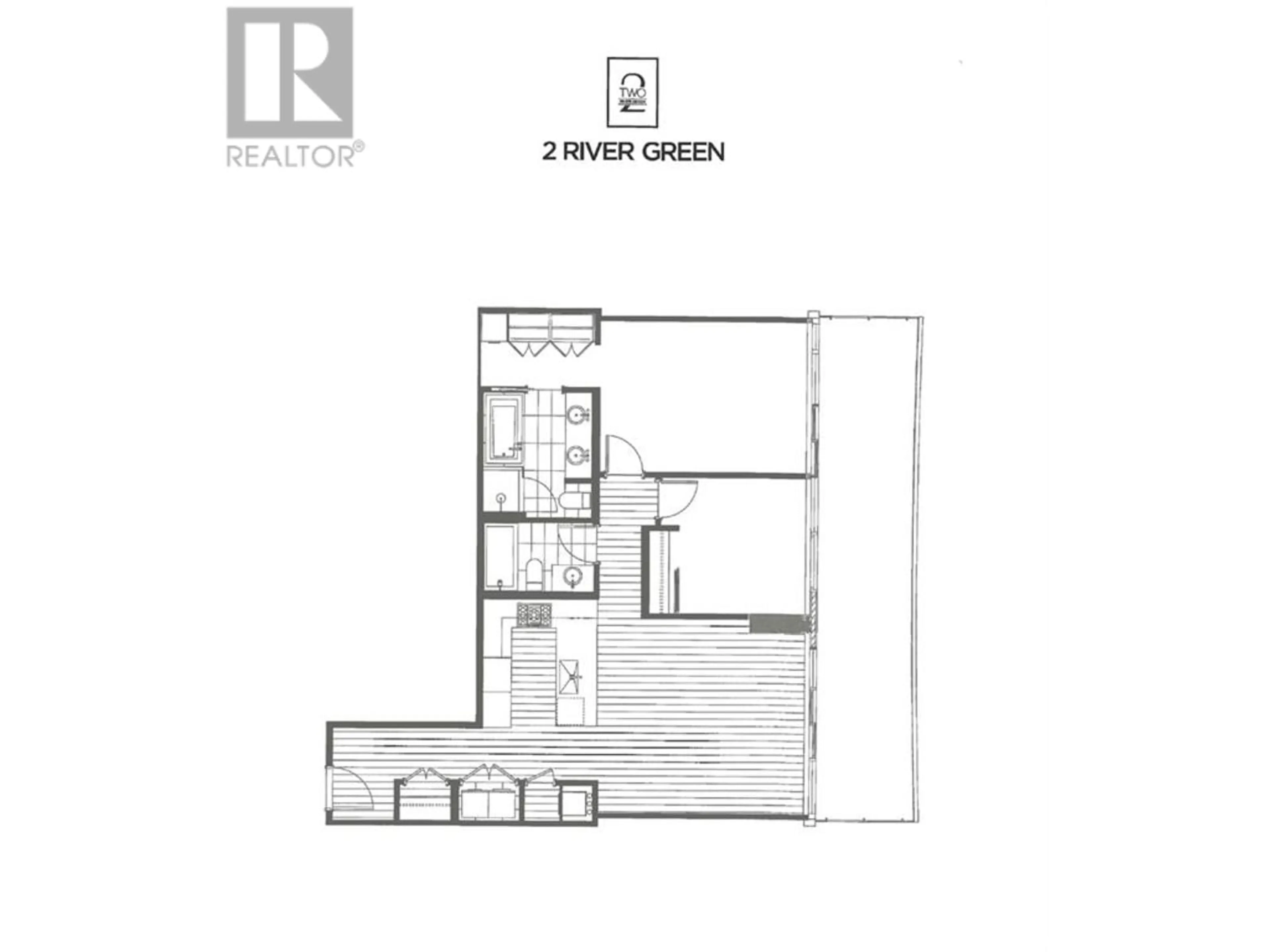 Floor plan for 1010 - 6622 PEARSON WAY, Richmond British Columbia V7C0E4