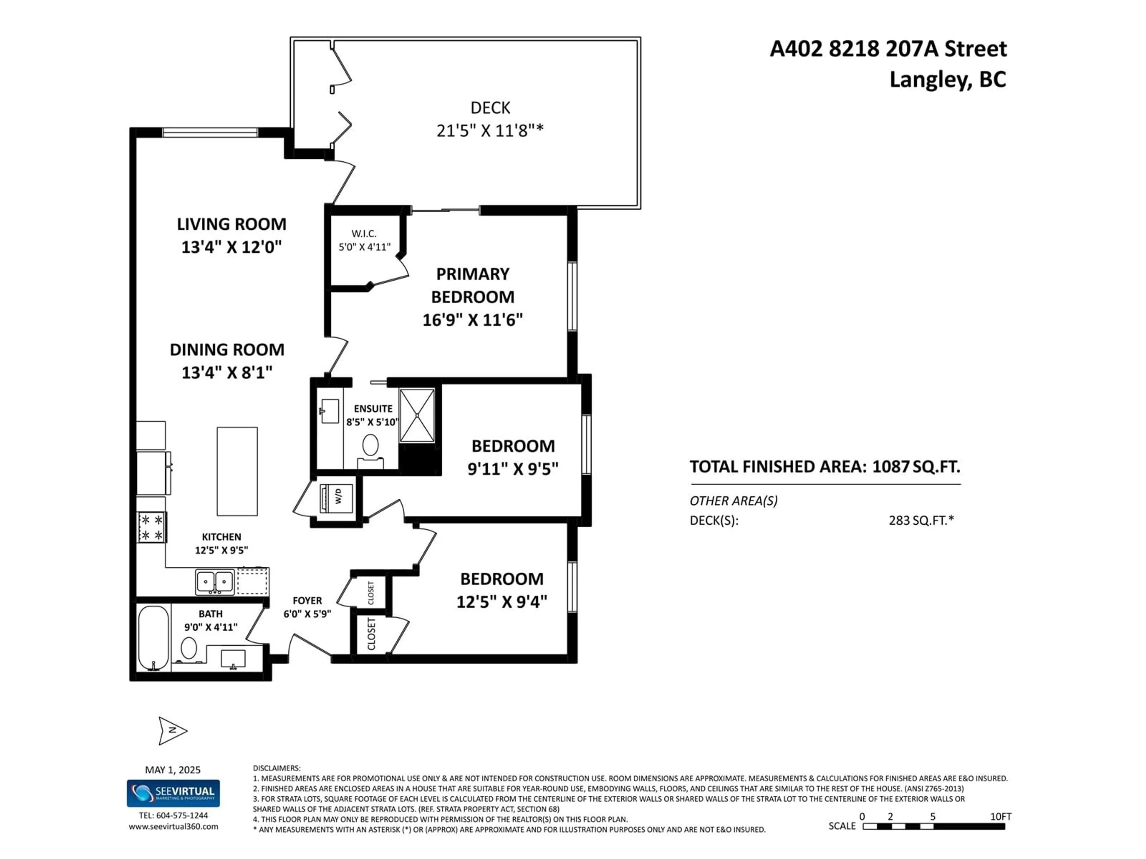Floor plan for A402 - 8218 207A, Langley British Columbia V2Y0X9