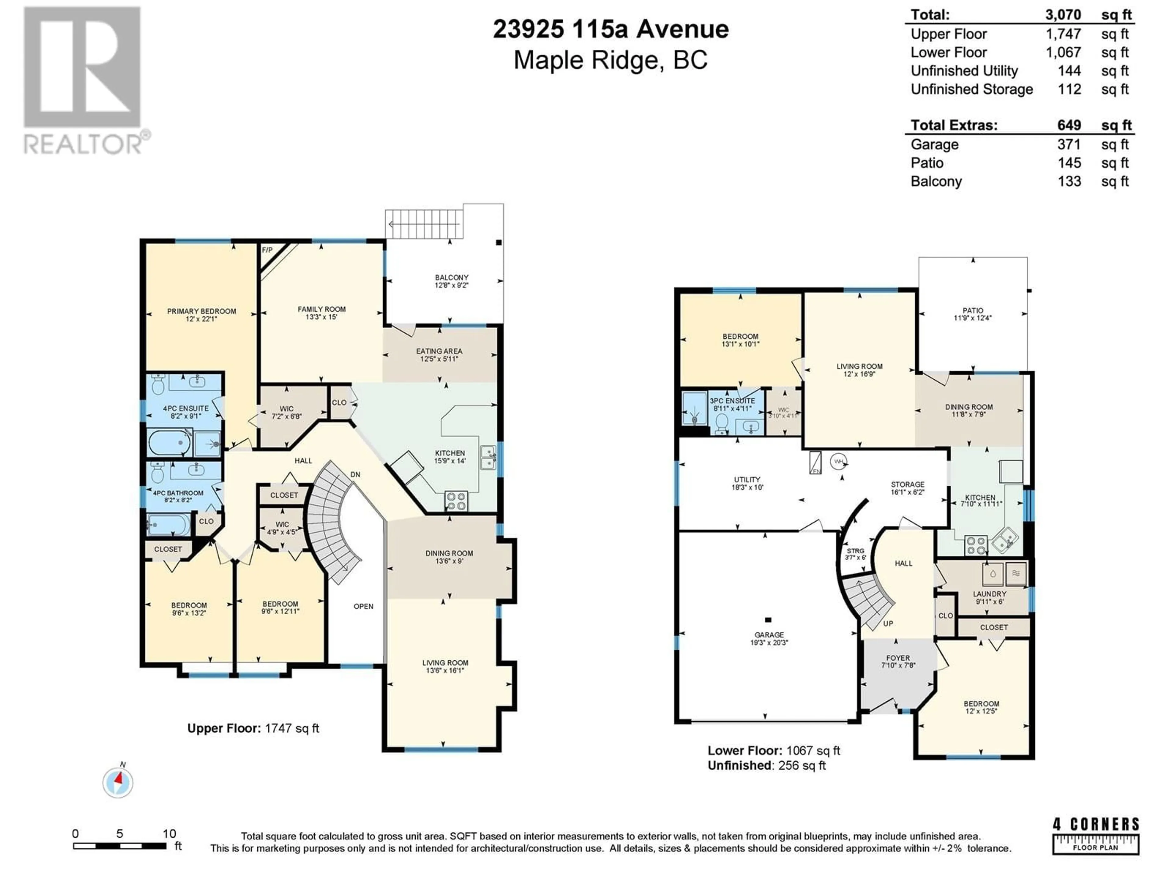 Floor plan for 23925 115A AVENUE, Maple Ridge British Columbia V2W1Y4