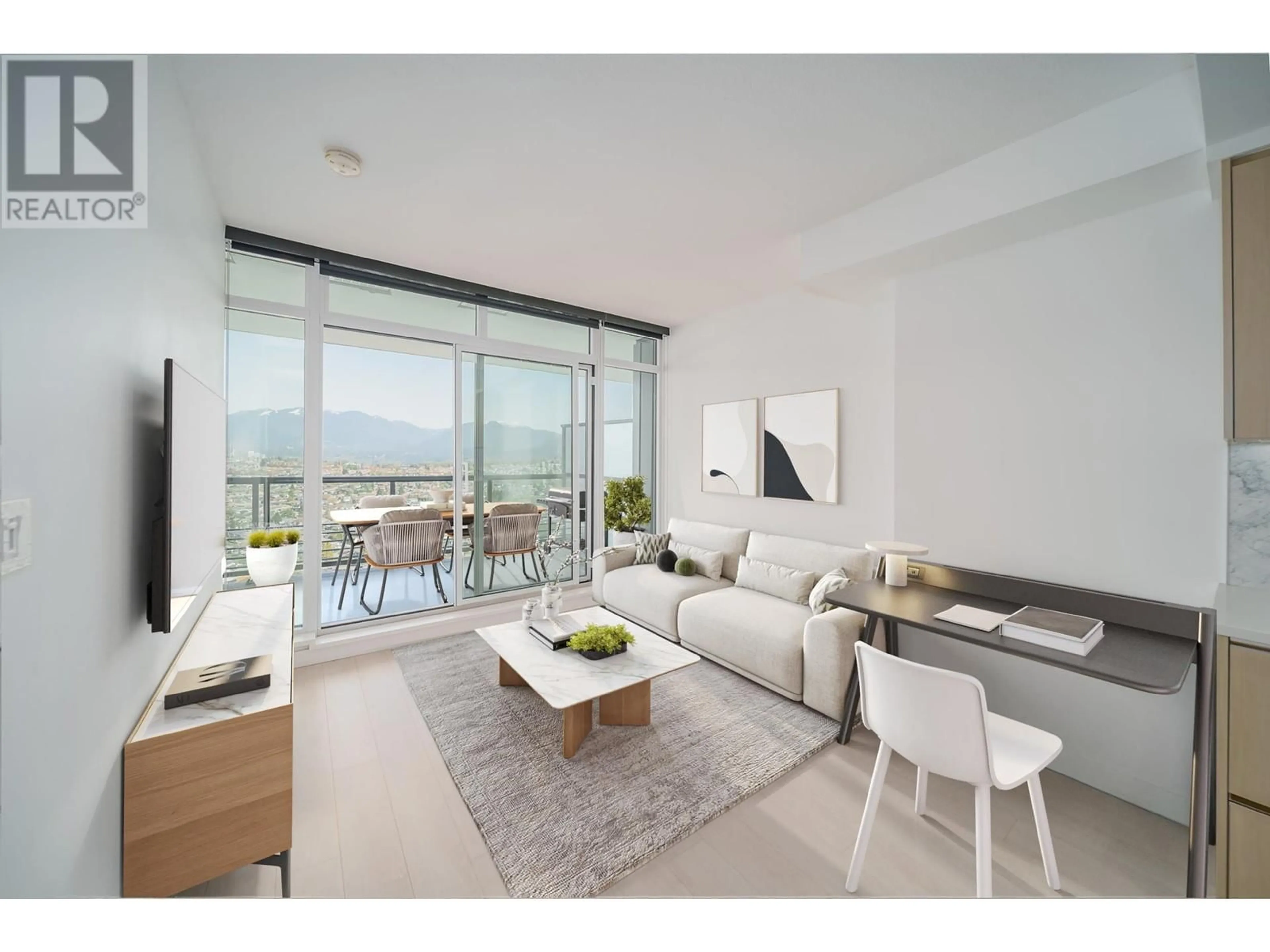 Living room with furniture, unknown for 3805 - 4730 LOUGHEED HIGHWAY, Burnaby British Columbia V5C0M9
