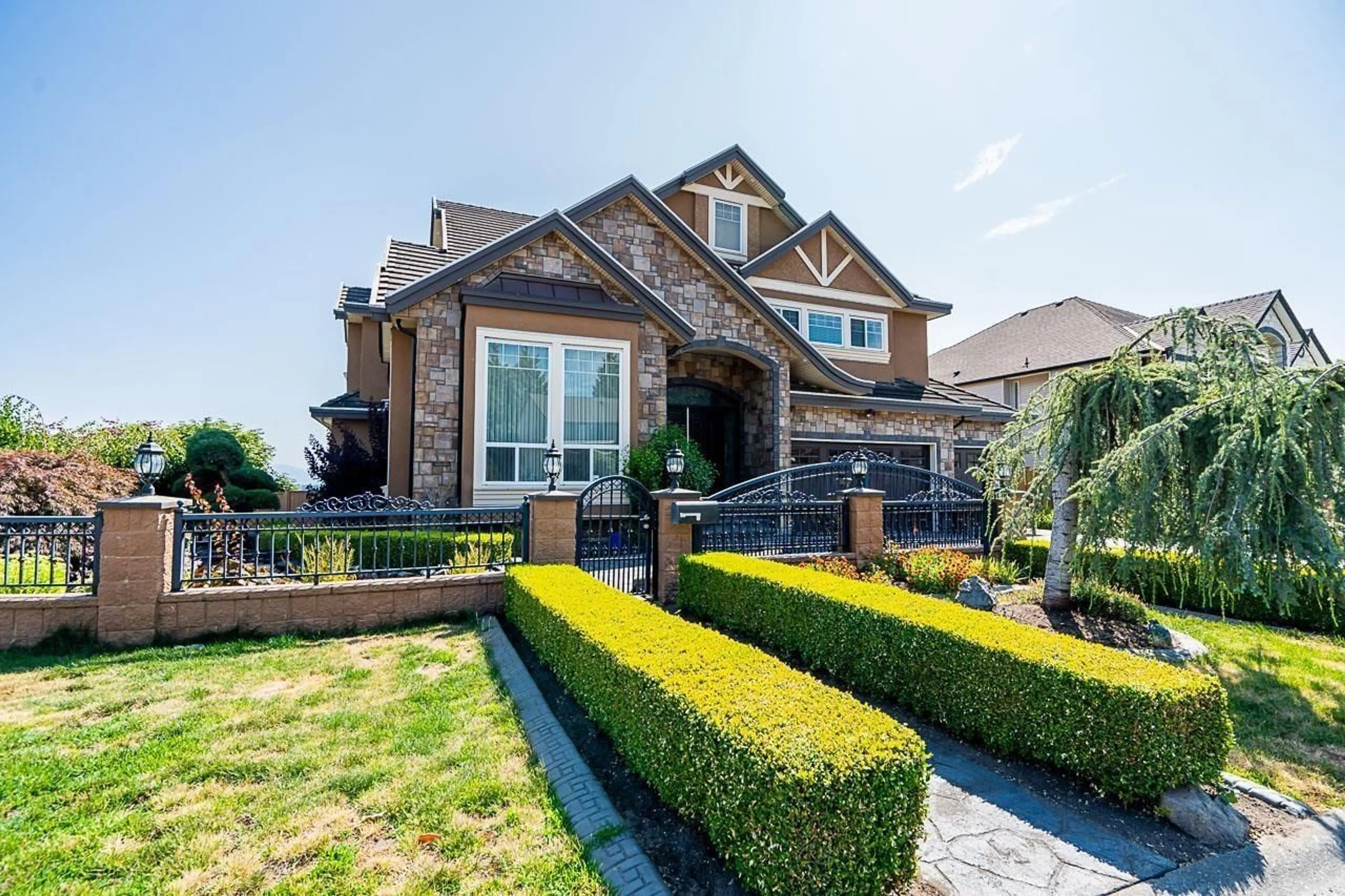 Home with brick exterior material, street for 31018 UPPER MACLURE, Abbotsford British Columbia V2T5K9