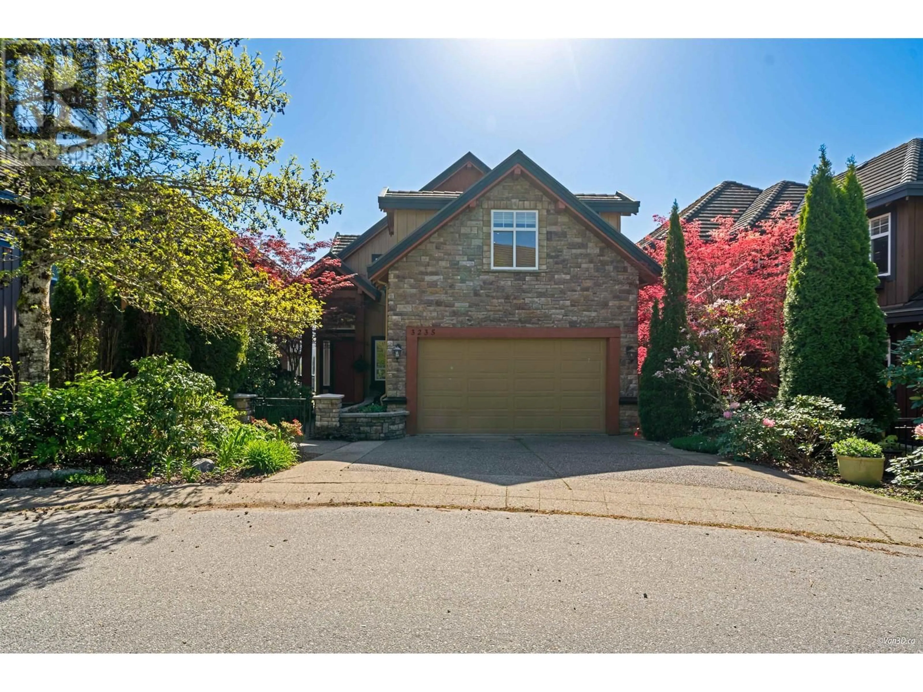Home with brick exterior material, street for 3235 CHARTWELL LANE, Coquitlam British Columbia V3E3N1