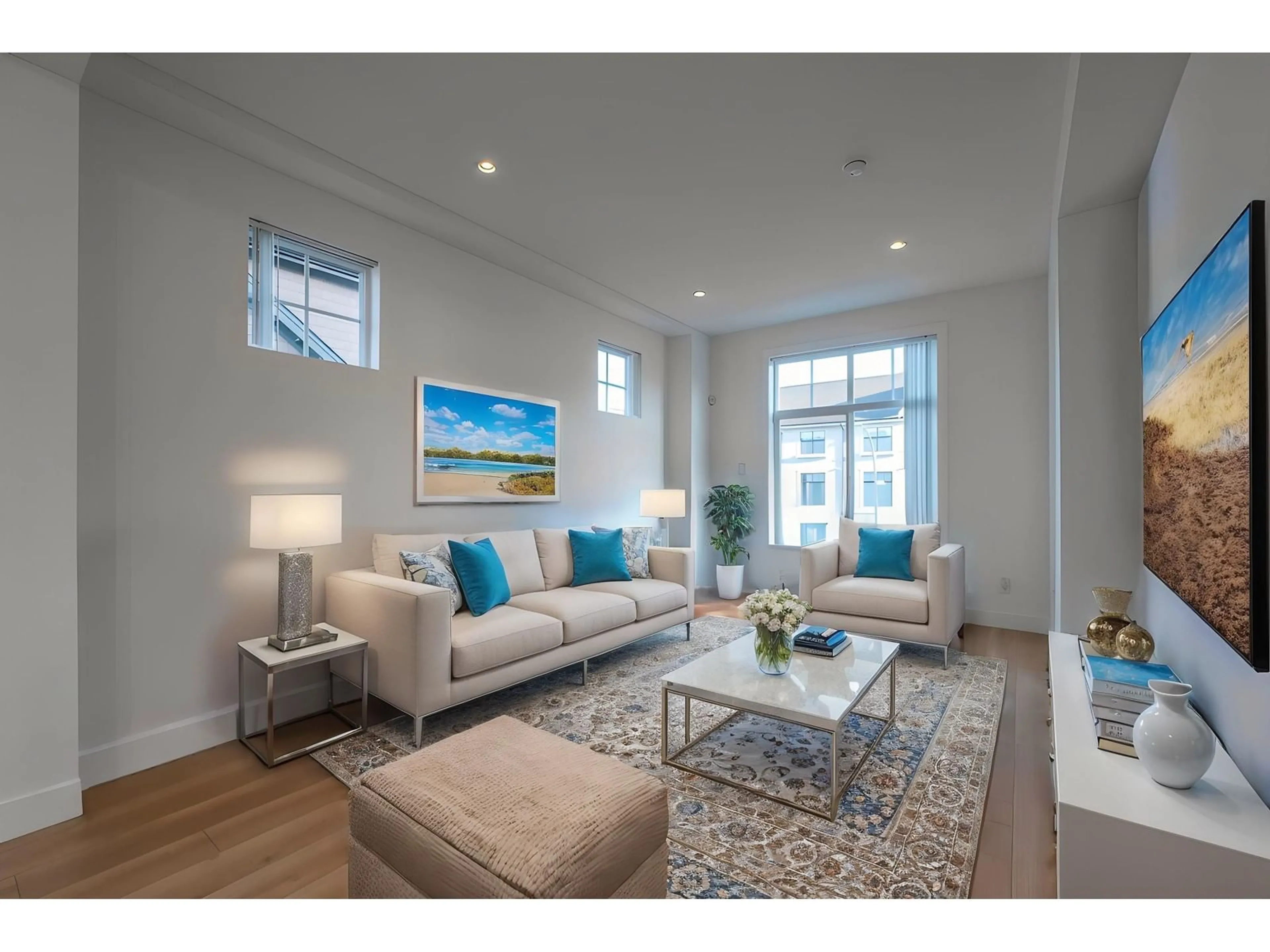 Living room with furniture, unknown for 4 - 14151 58A, Surrey British Columbia V3X0L1