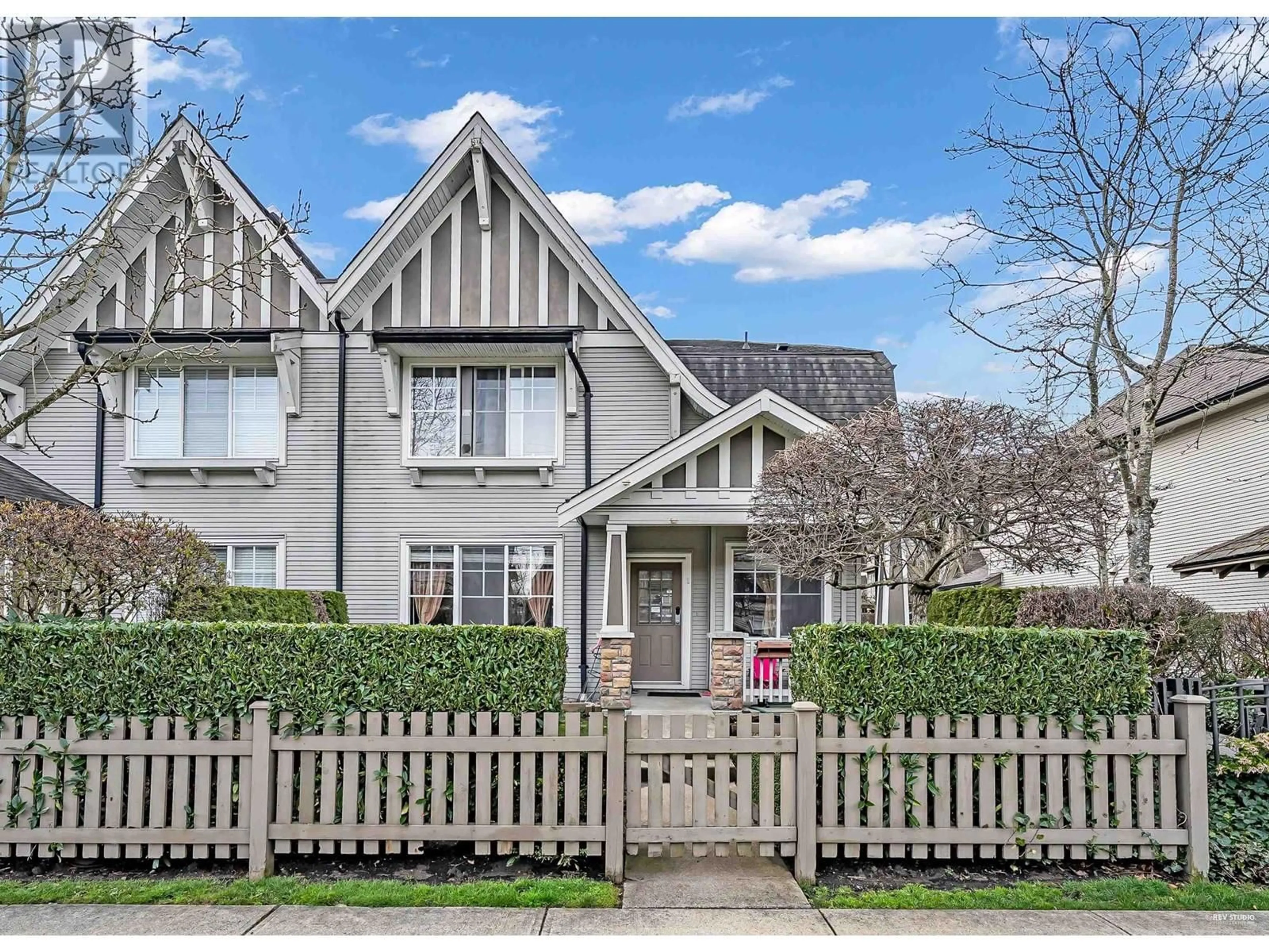 Home with vinyl exterior material, street for 2 - 7233 HEATHER STREET, Richmond British Columbia V6Y4J8