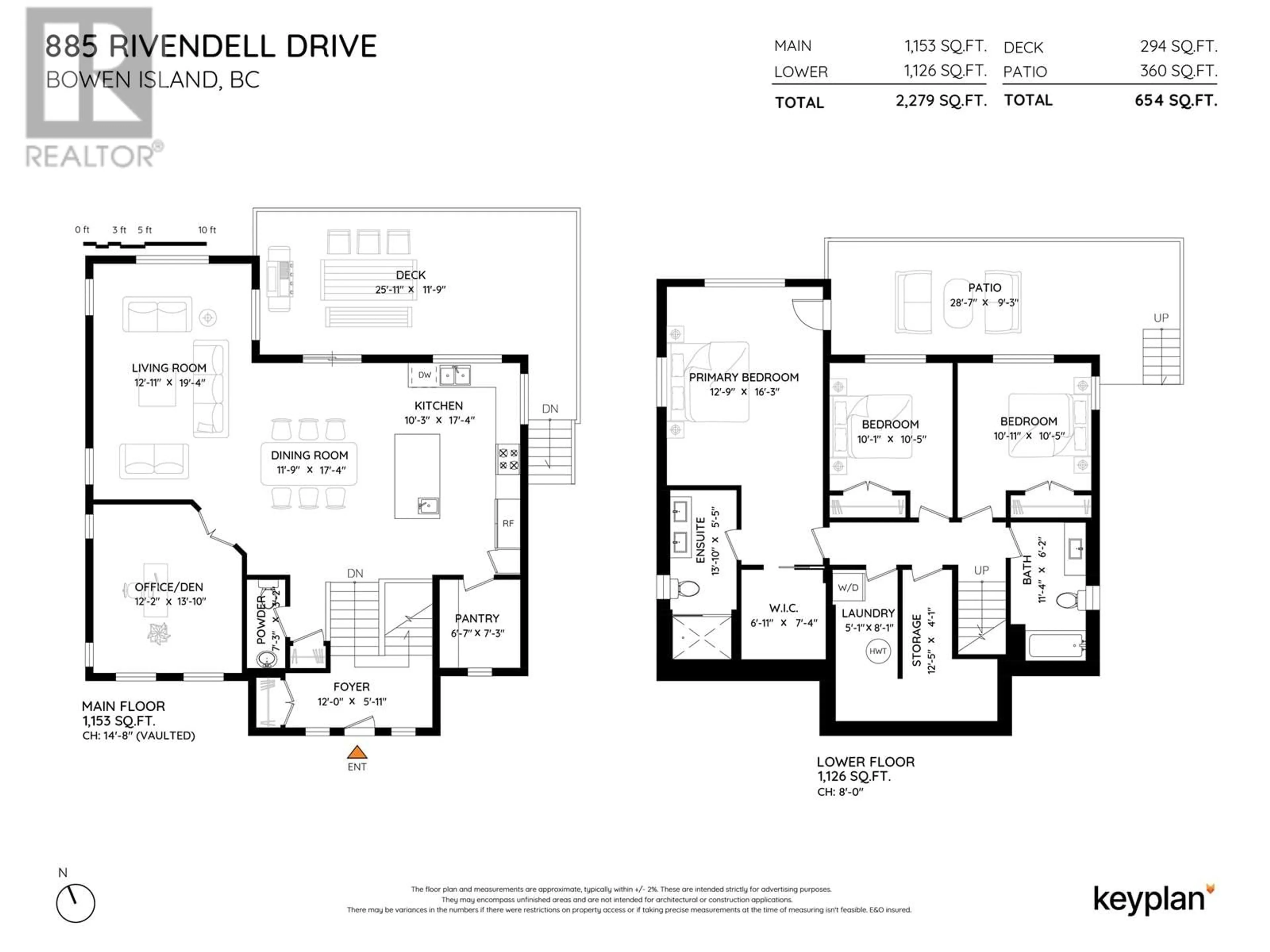 Floor plan for 885 RIVENDELL DRIVE, Bowen Island British Columbia V0N1G0