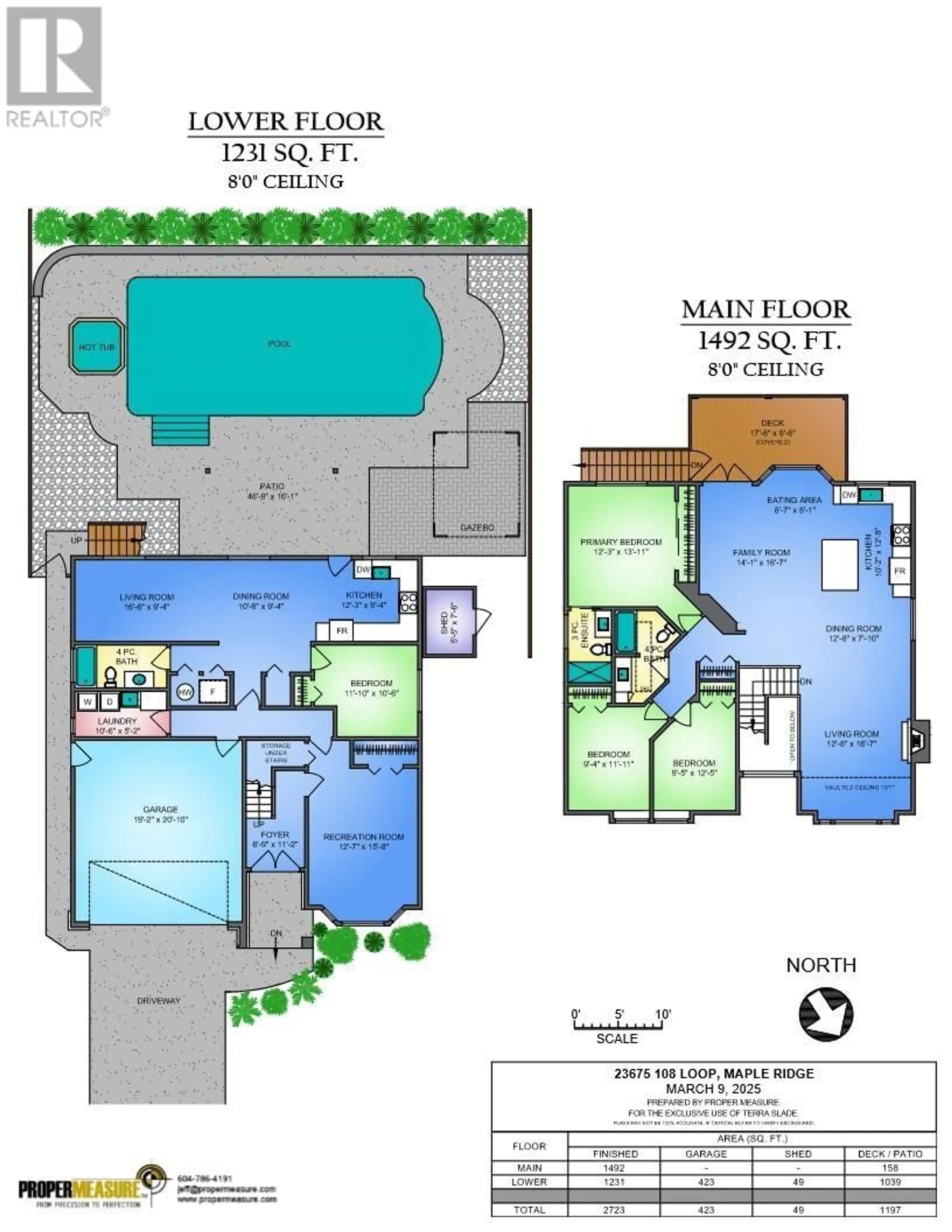 Floor plan for 23675 108 LOOP, Maple Ridge British Columbia V2W1B2
