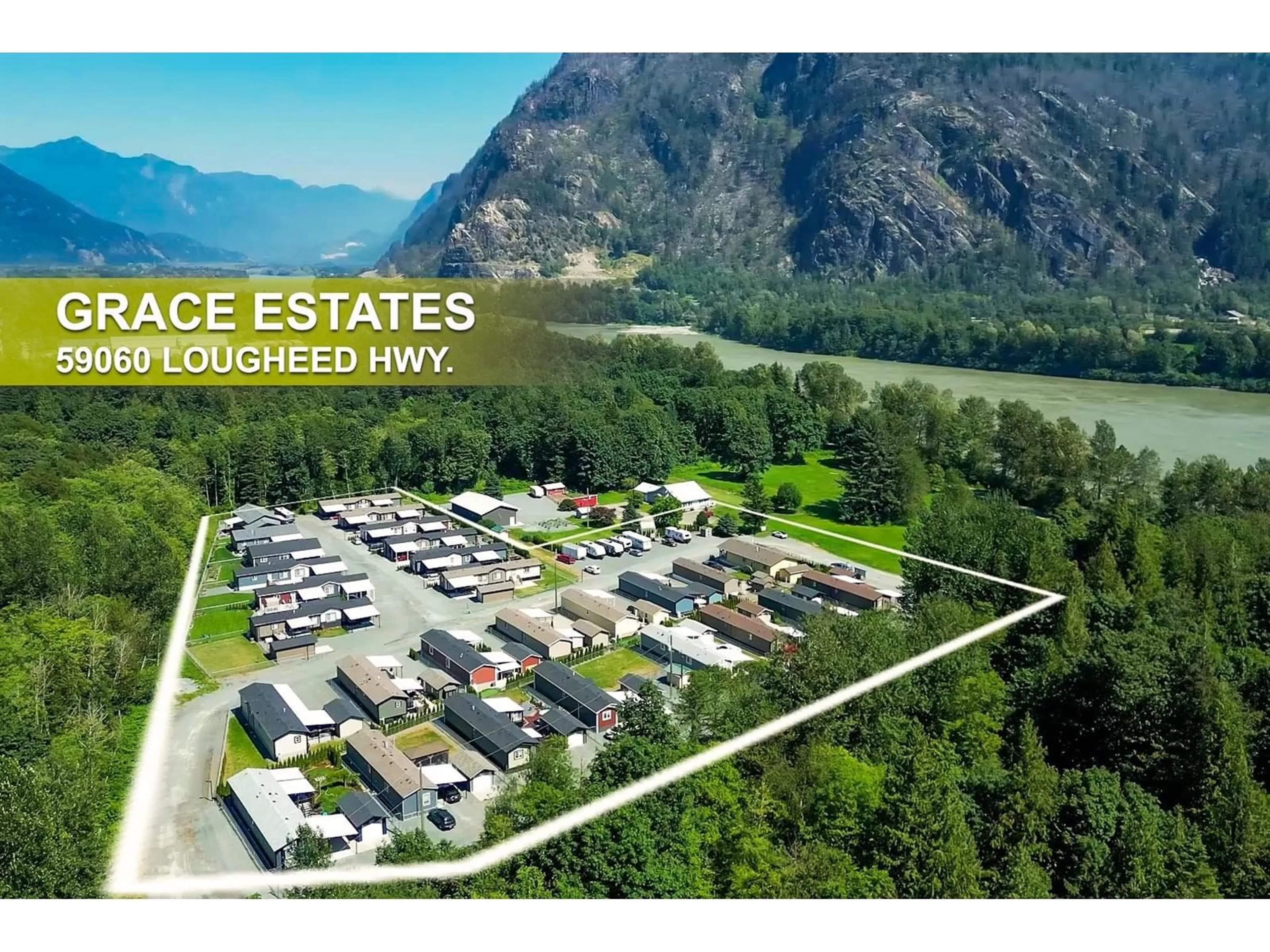 A pic from outside/outdoor area/front of a property/back of a property/a pic from drone, mountain view for 36 - 59060 LOUGHEED HIGHWAY, Hope British Columbia V0X1L3