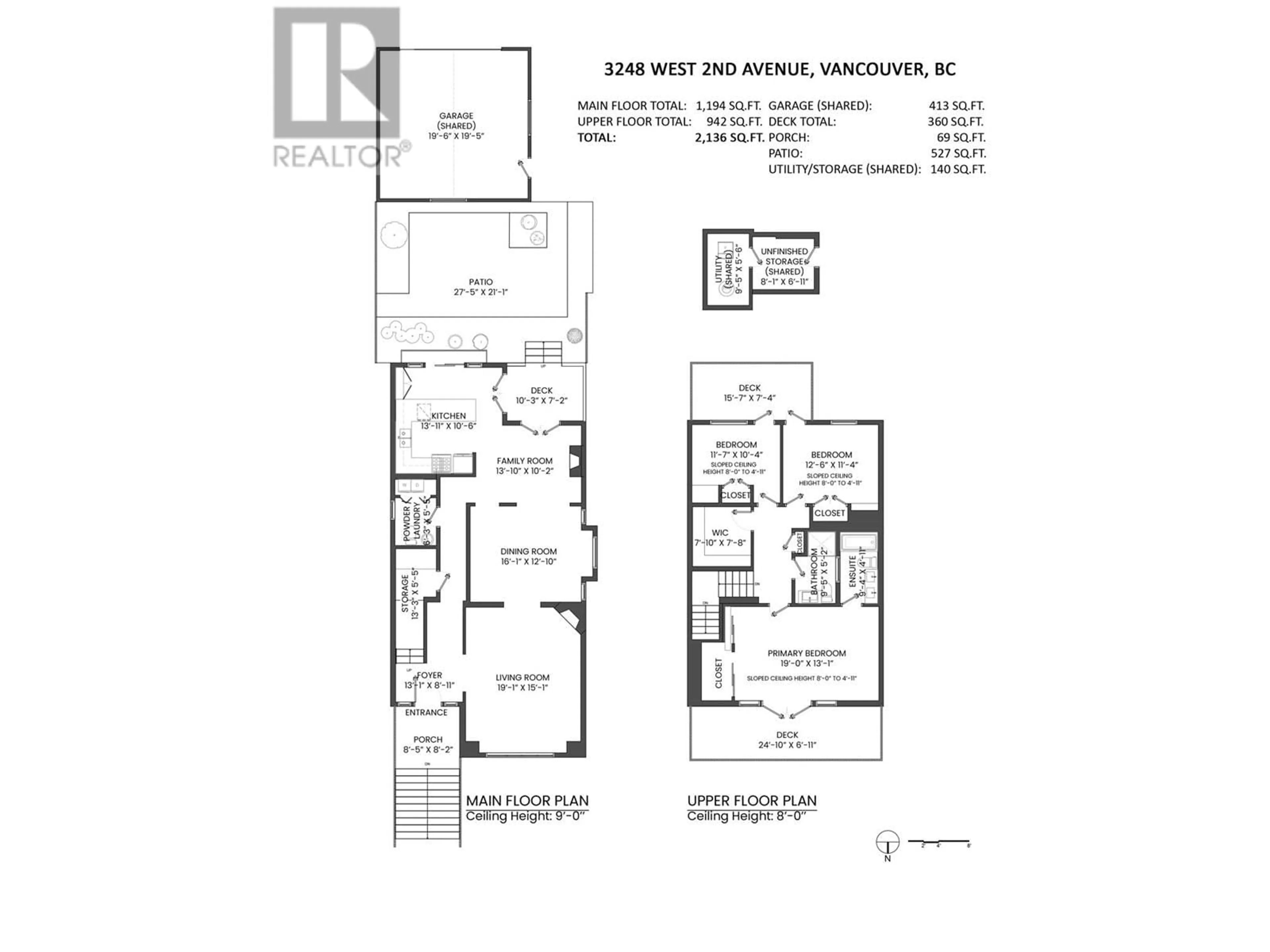 Floor plan for 3248 2ND AVENUE, Vancouver British Columbia V6K1K8
