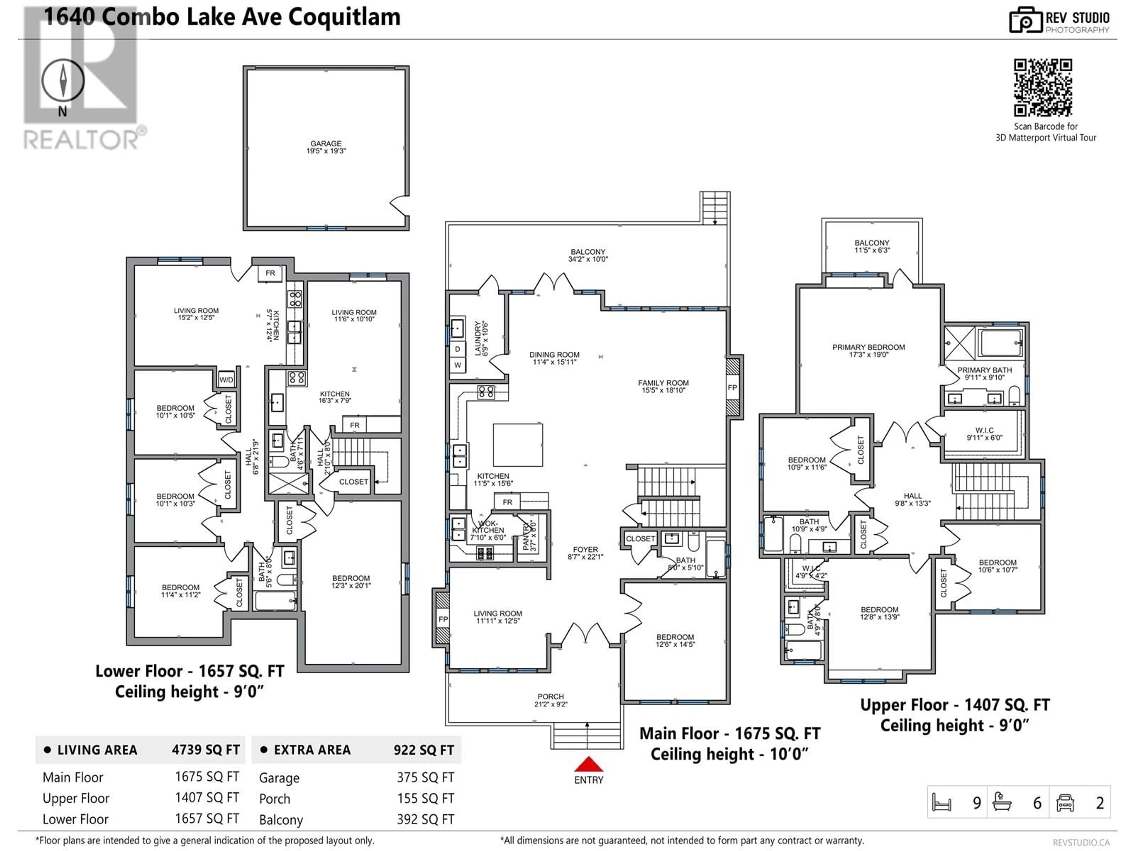 Floor plan for 1640 COMO LAKE AVENUE, Coquitlam British Columbia V3J0E9