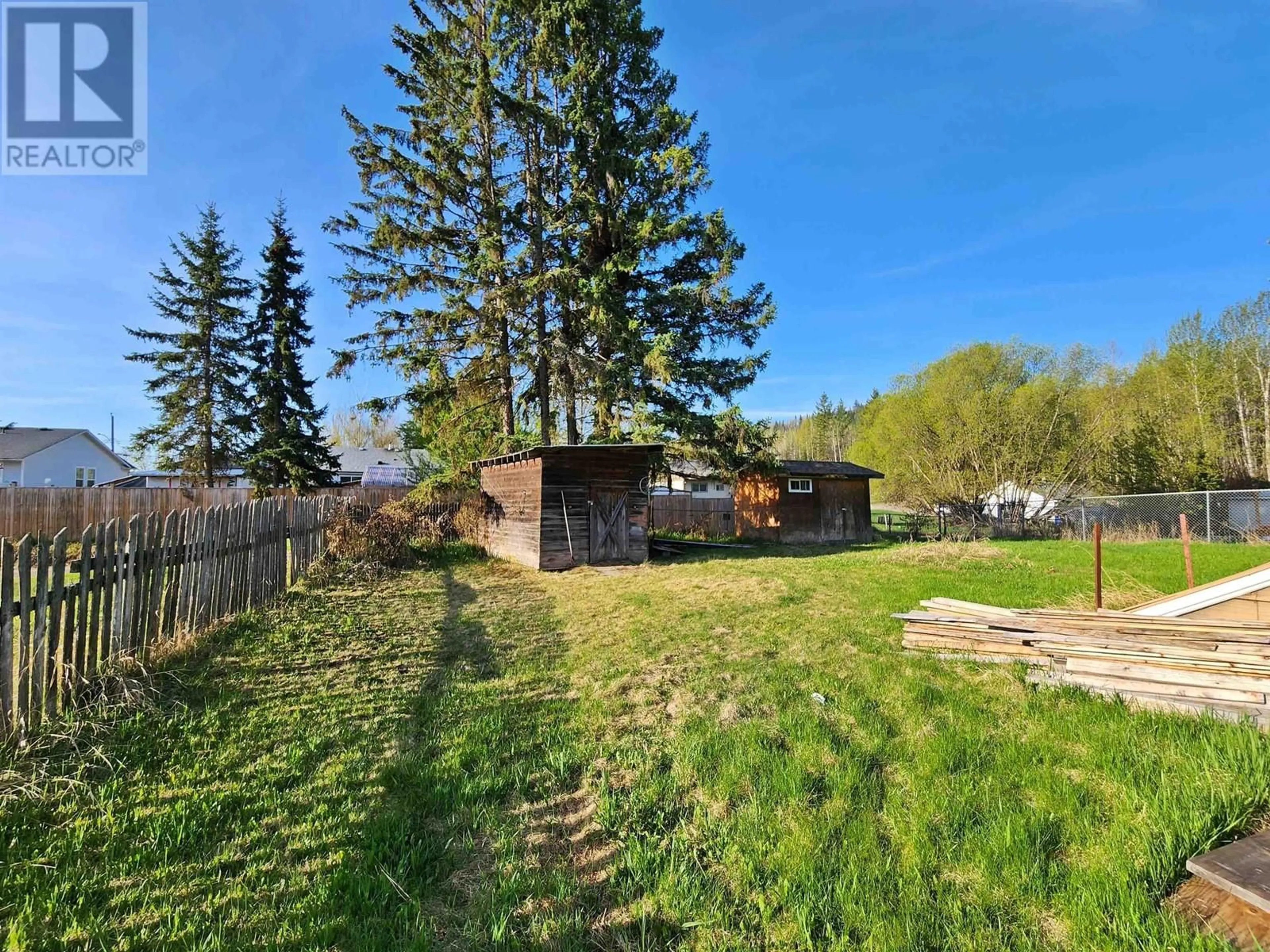 A pic from outside/outdoor area/front of a property/back of a property/a pic from drone, forest/trees view for 1254 ABBOTT DRIVE, Quesnel British Columbia V2J1J1
