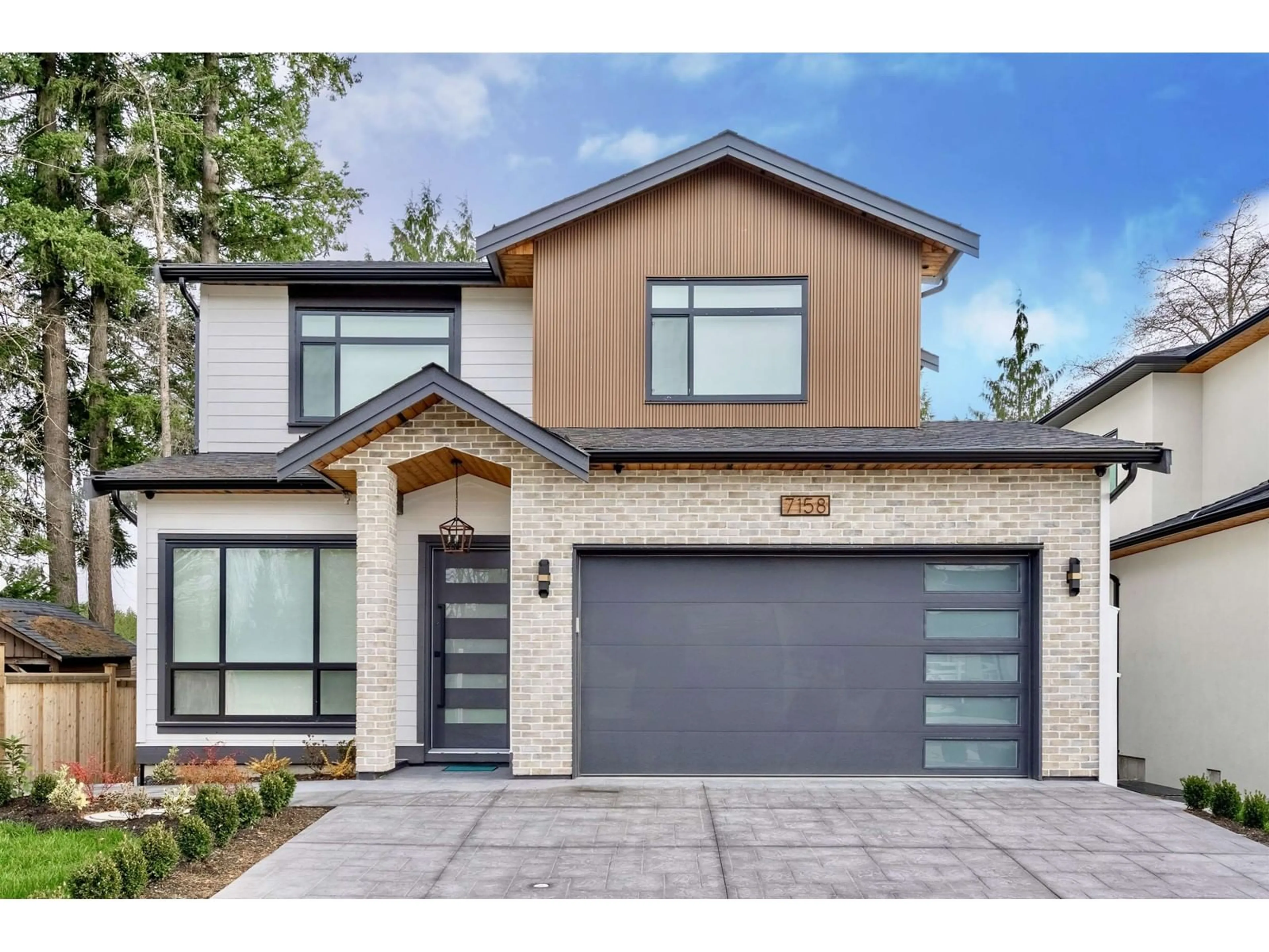 Home with brick exterior material, street for 7158 204A, Langley British Columbia V2Y3S7