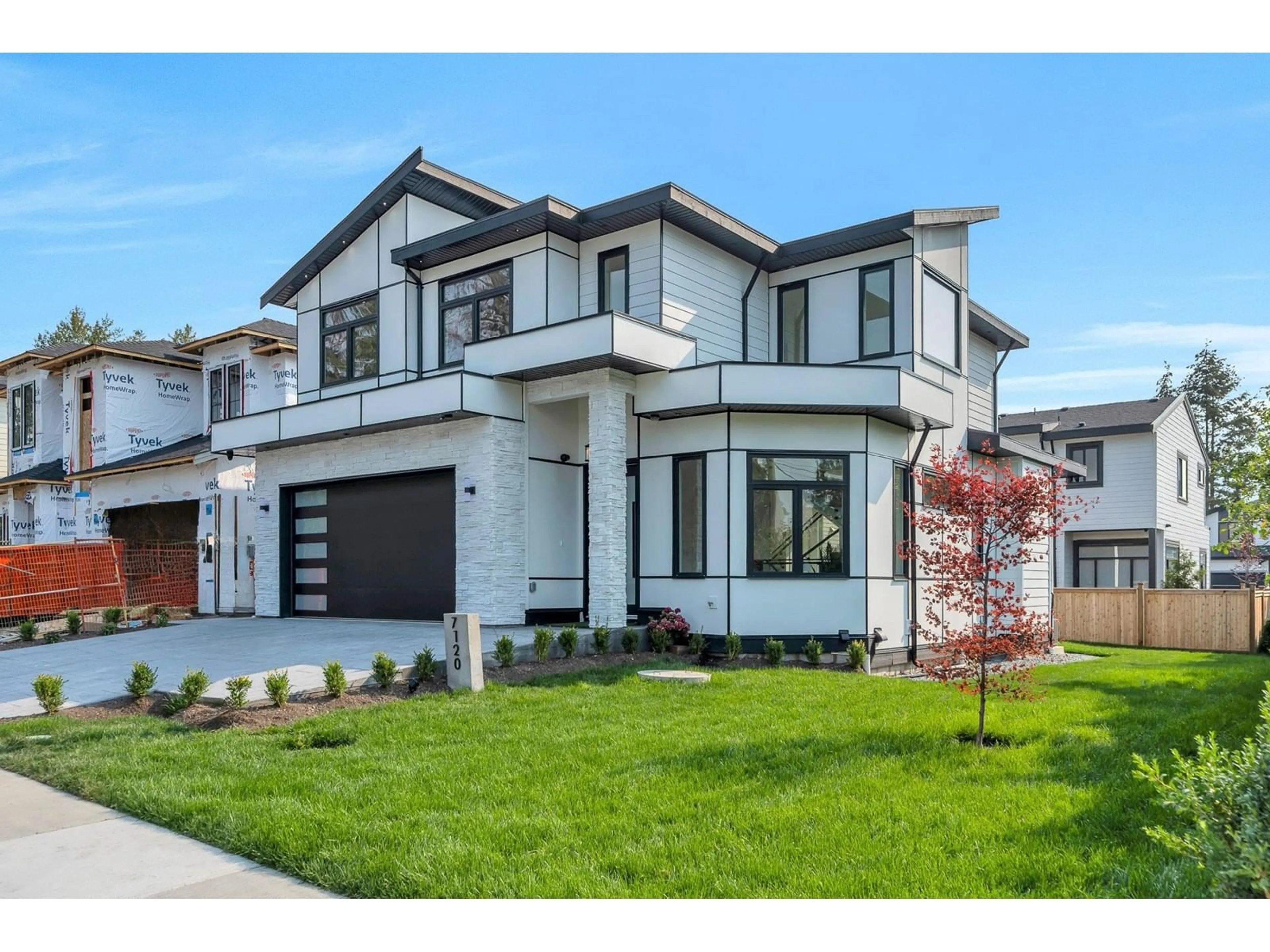 Home with brick exterior material, street for 7120 204, Langley British Columbia V2Y3S7