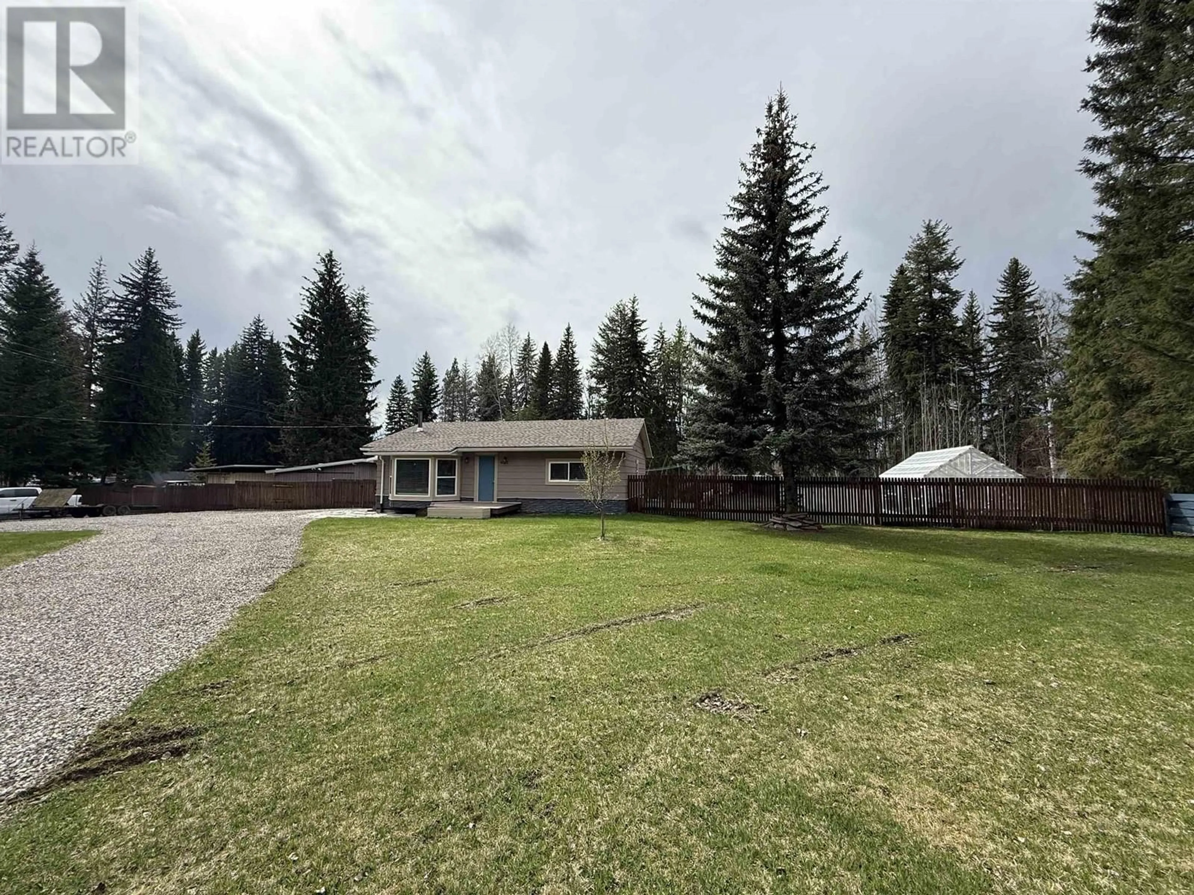 A pic from outside/outdoor area/front of a property/back of a property/a pic from drone, mountain view for 4007 AIRD ROAD, Quesnel British Columbia V2J6V8