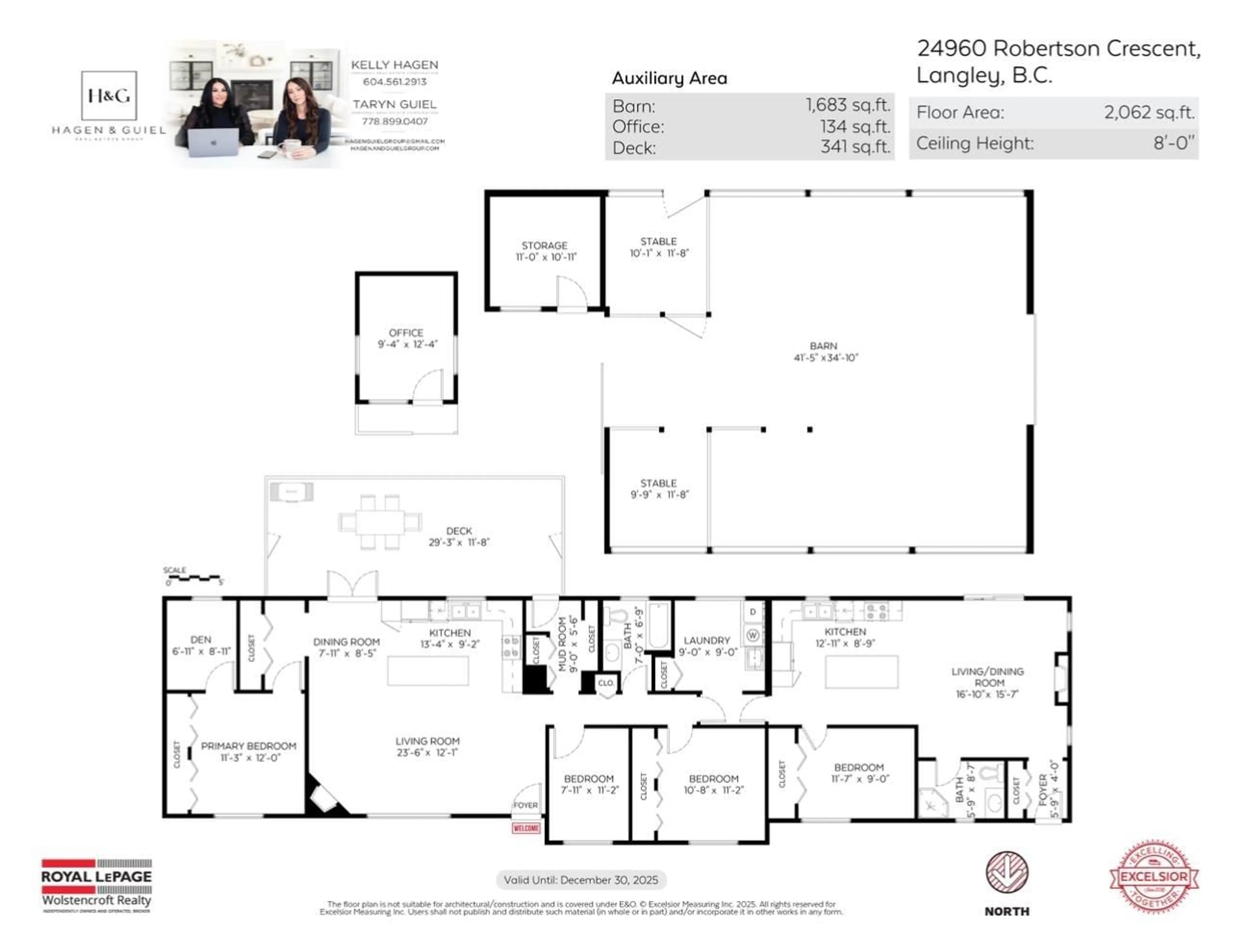 Floor plan for 24960 ROBERTSON, Langley British Columbia V4W1W9