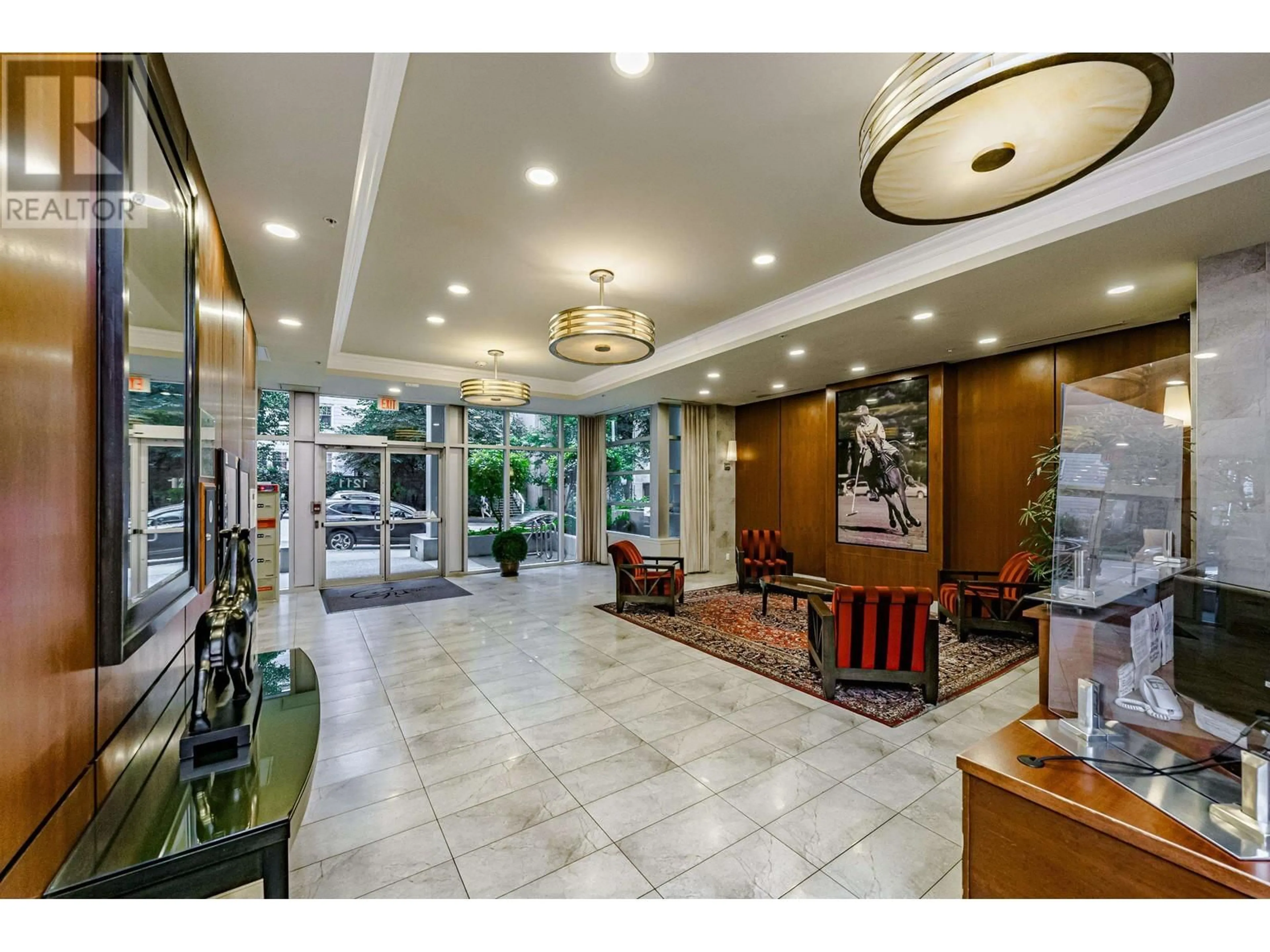 Lobby for 404 - 1211 MELVILLE STREET, Vancouver British Columbia V6E0A7