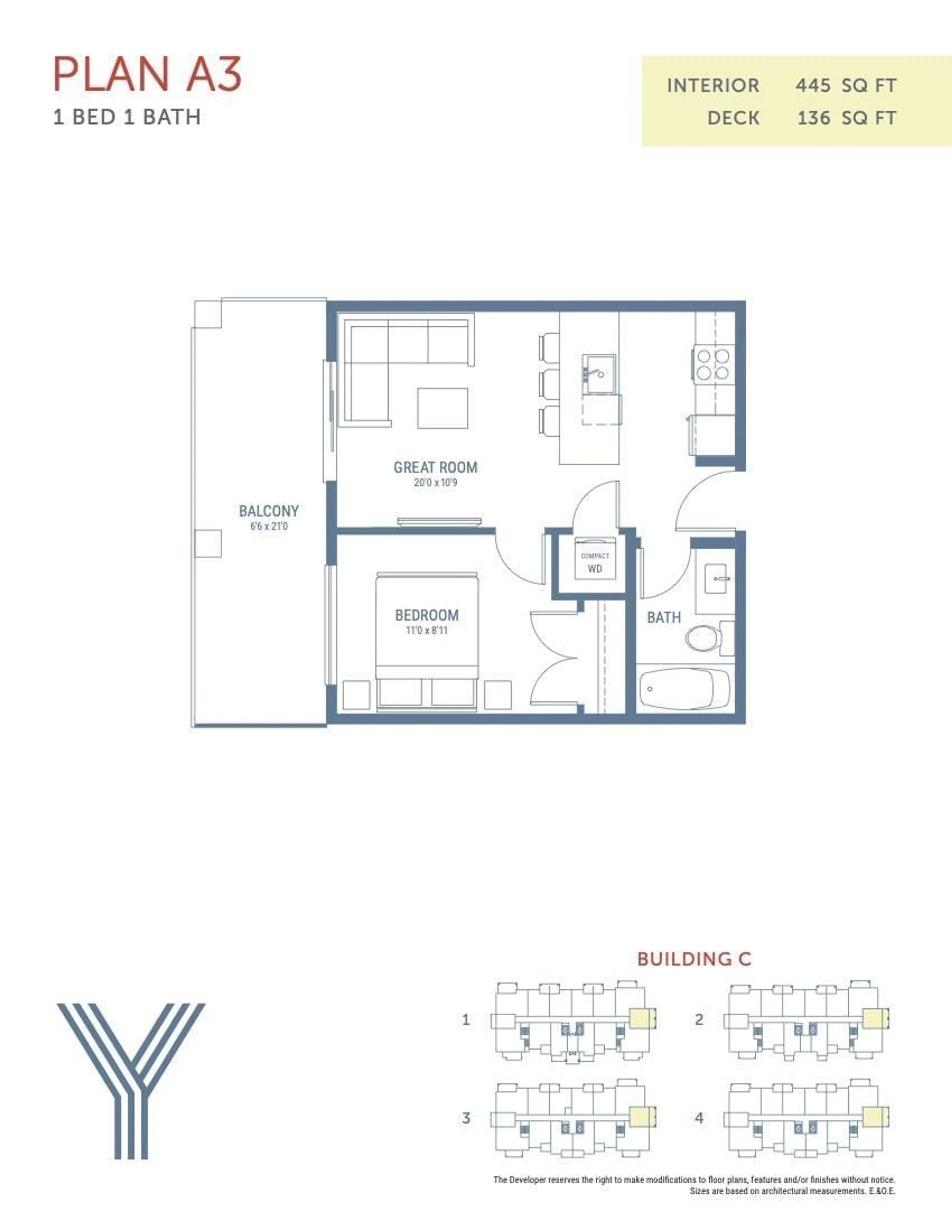Floor plan for 111 - 45497 CAMPUS DRIVE, Chilliwack British Columbia V2R6L8