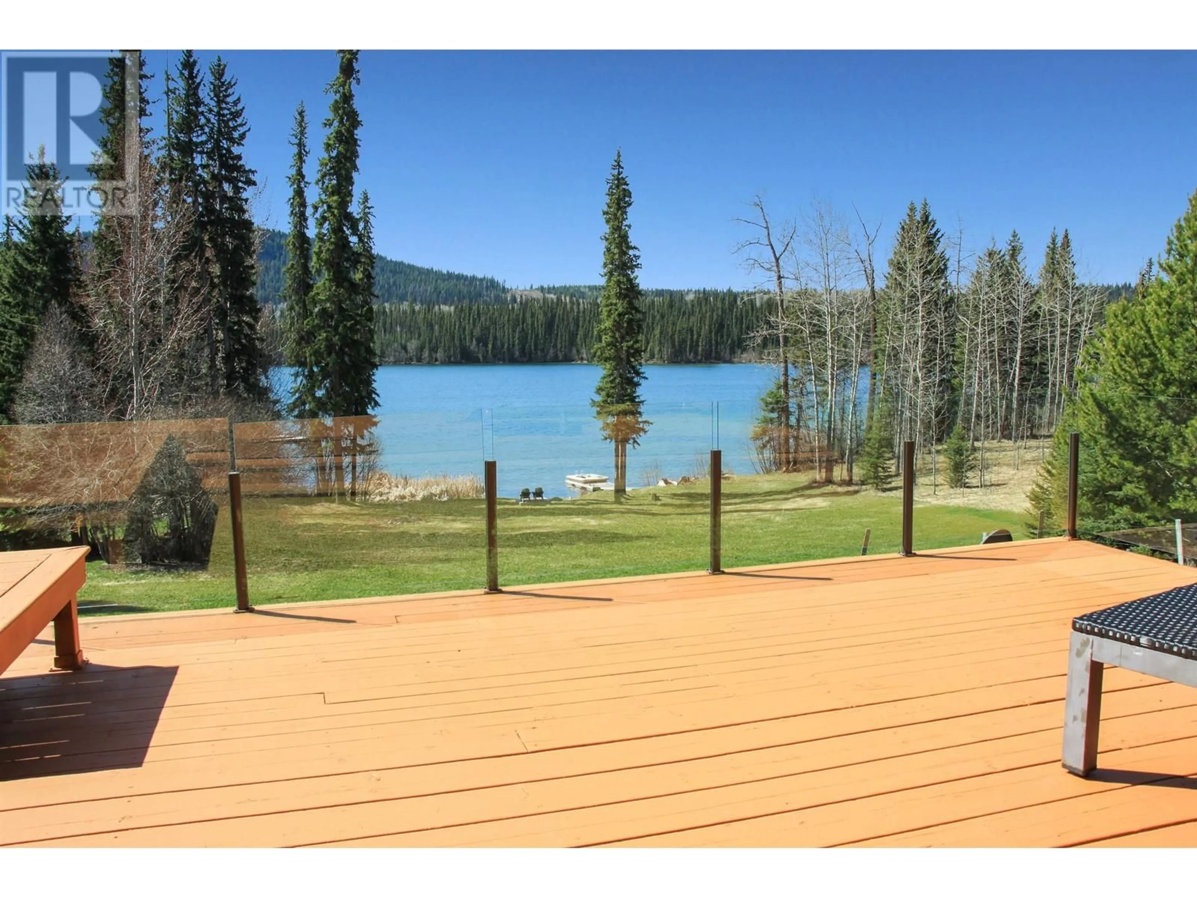 Patio, water/lake/river/ocean view for 7540 MCCARTHY ROAD, Bridge Lake British Columbia V0K1E0