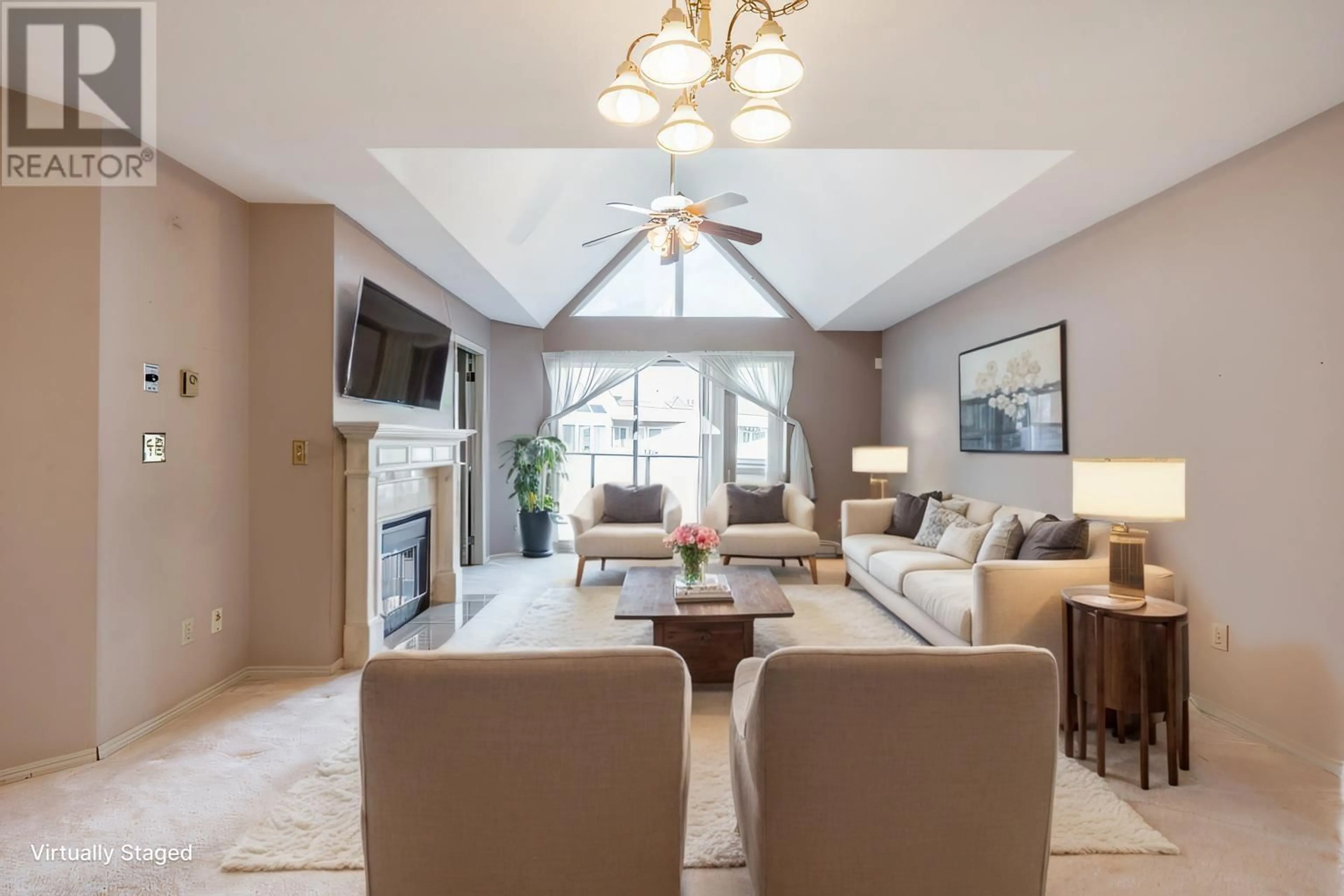 Living room with furniture, unknown for 350 - 8611 ACKROYD ROAD, Richmond British Columbia V6X3P4