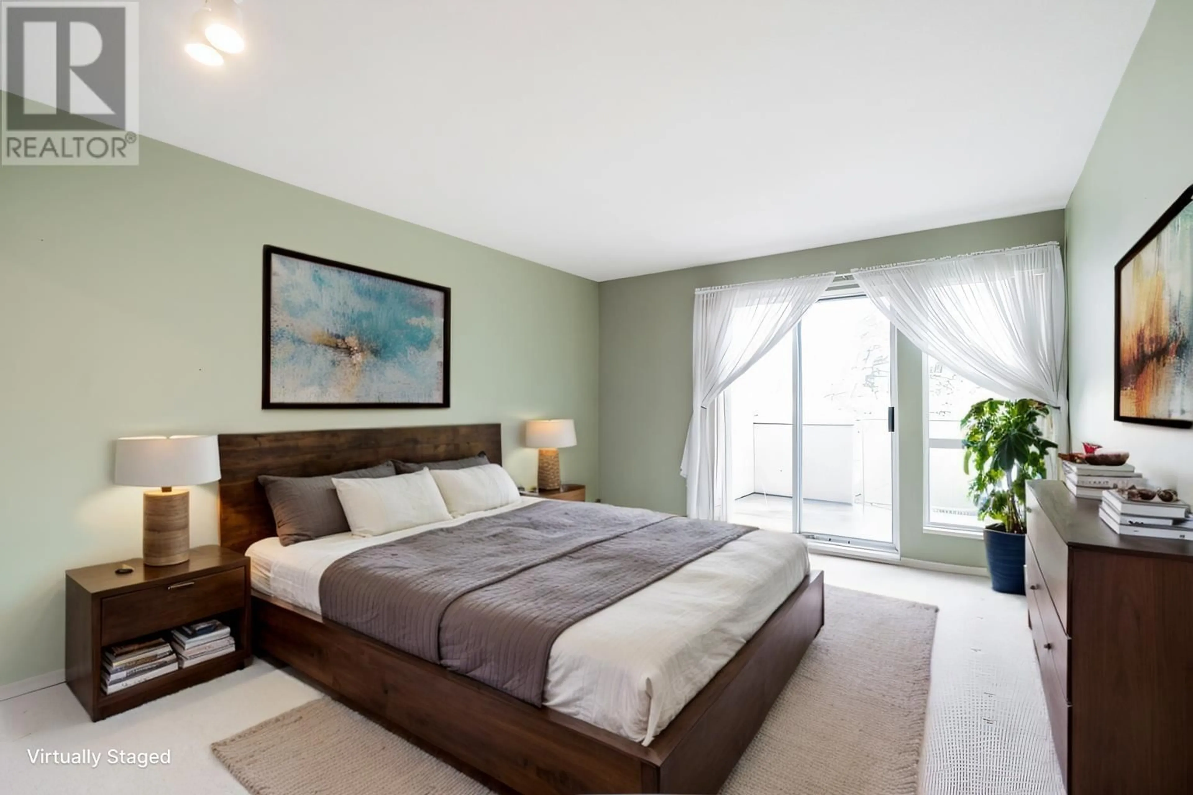 Bedroom with bed, unknown for 350 - 8611 ACKROYD ROAD, Richmond British Columbia V6X3P4