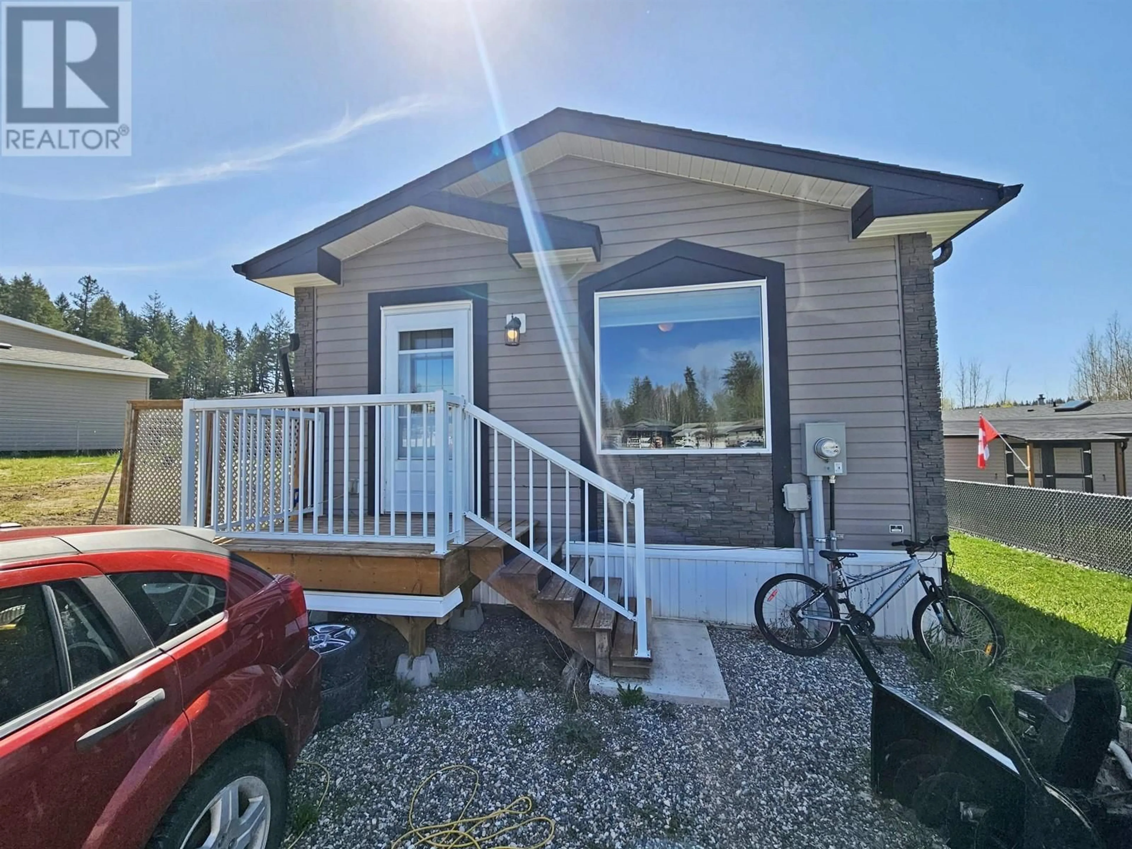Home with vinyl exterior material, street for 2510 ARIEL DAWN ROAD, Quesnel British Columbia V2J7A1