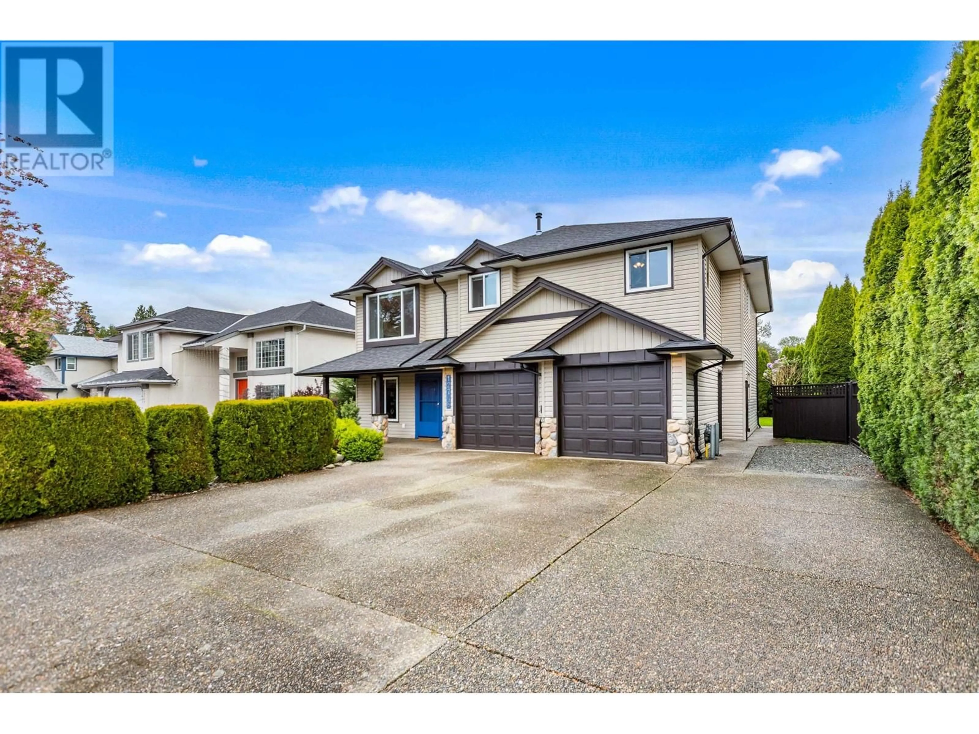 A pic from outside/outdoor area/front of a property/back of a property/a pic from drone, street for 12746 228 STREET, Maple Ridge British Columbia V2X6N2