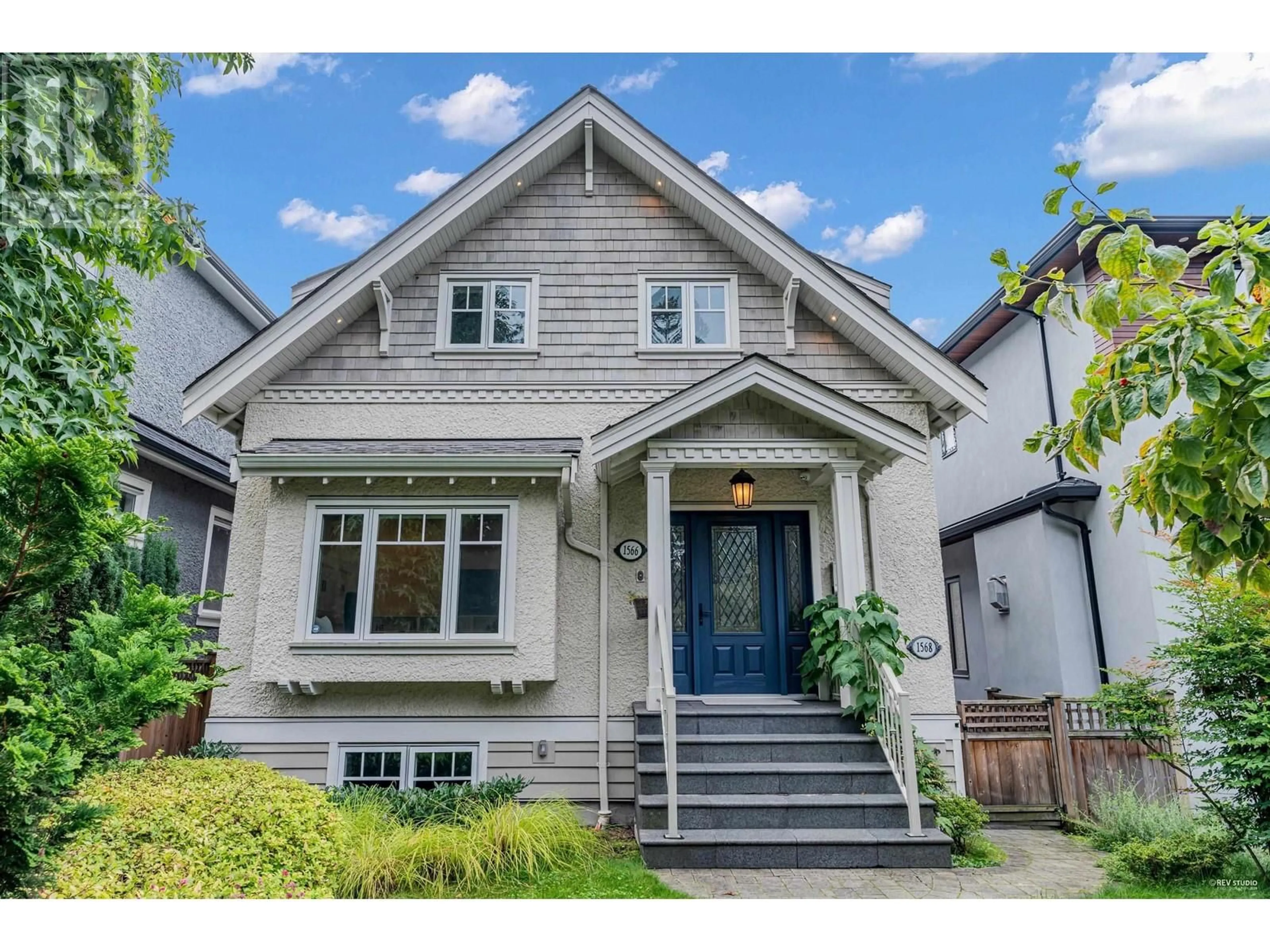 Home with brick exterior material, street for 1566 65TH AVENUE, Vancouver British Columbia V6P2R1