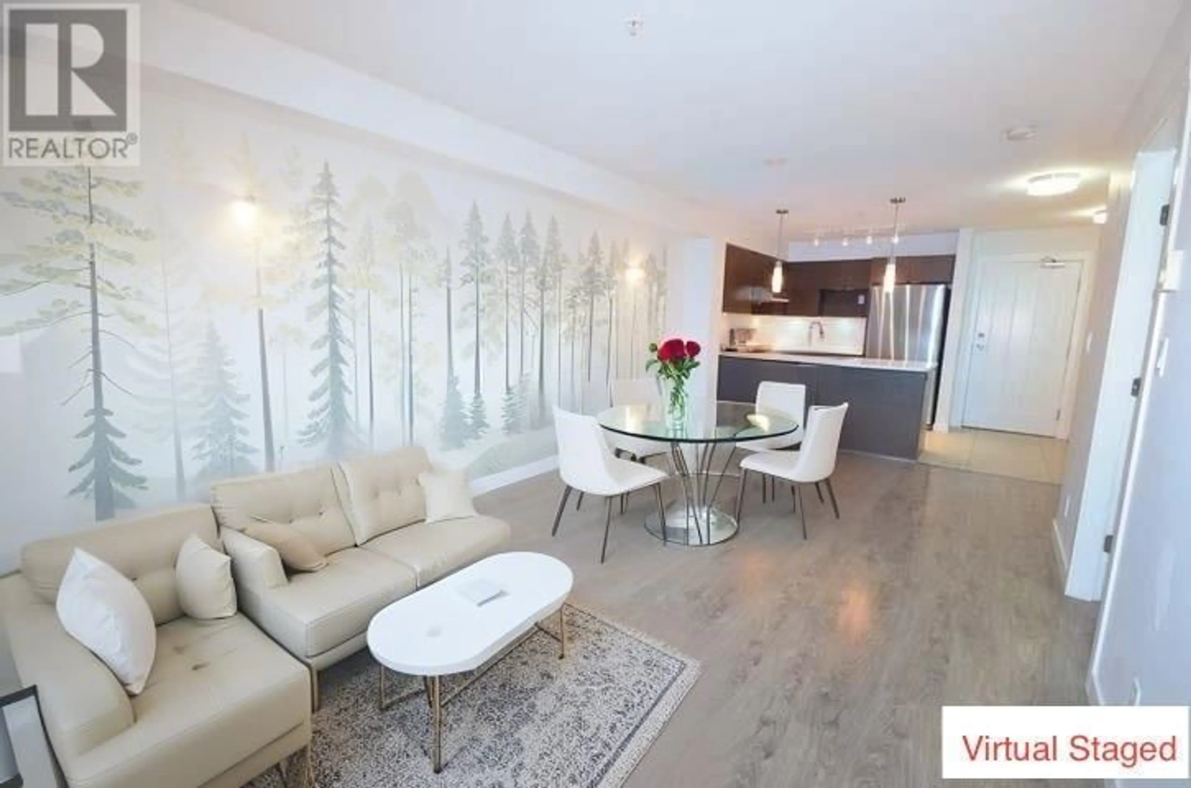 Living room with furniture, wood/laminate floor for 319 - 12339 STEVESTON HIGHWAY, Richmond British Columbia V6W0B4