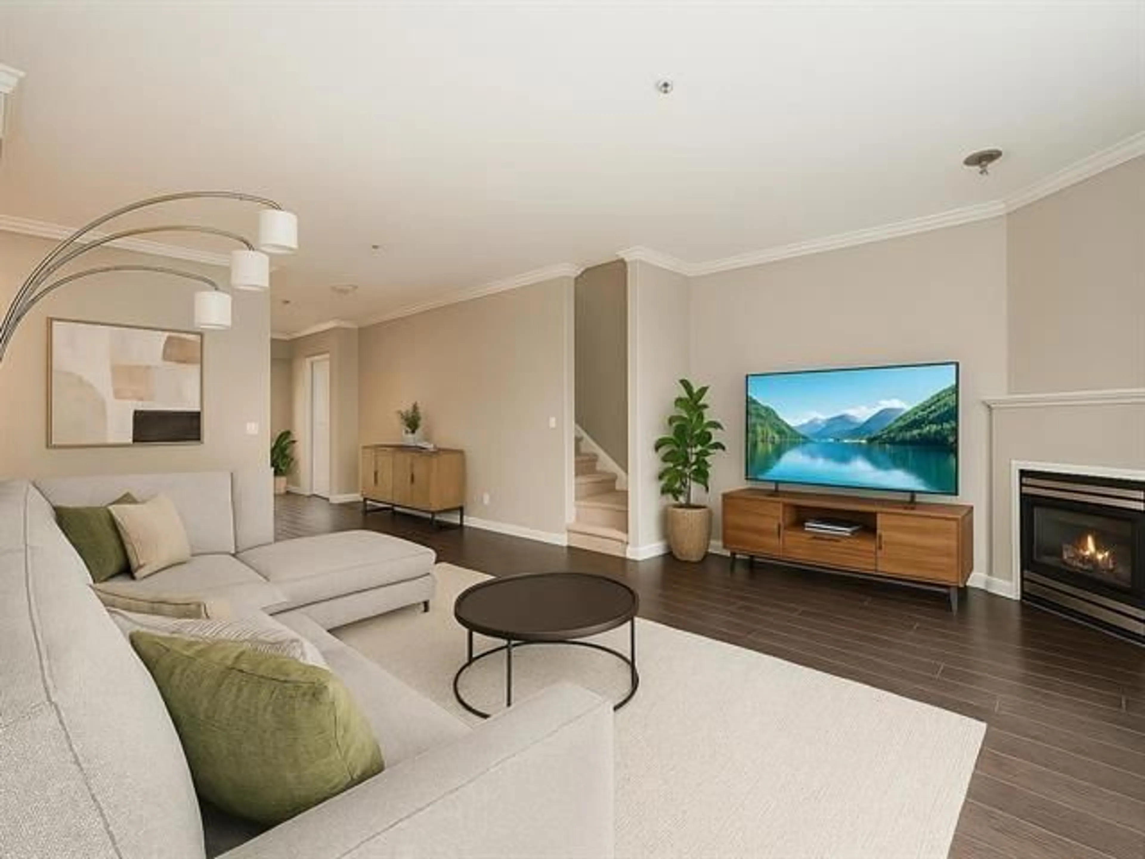 Living room with furniture, unknown for 30 - 21535 88, Langley British Columbia V1M4E5
