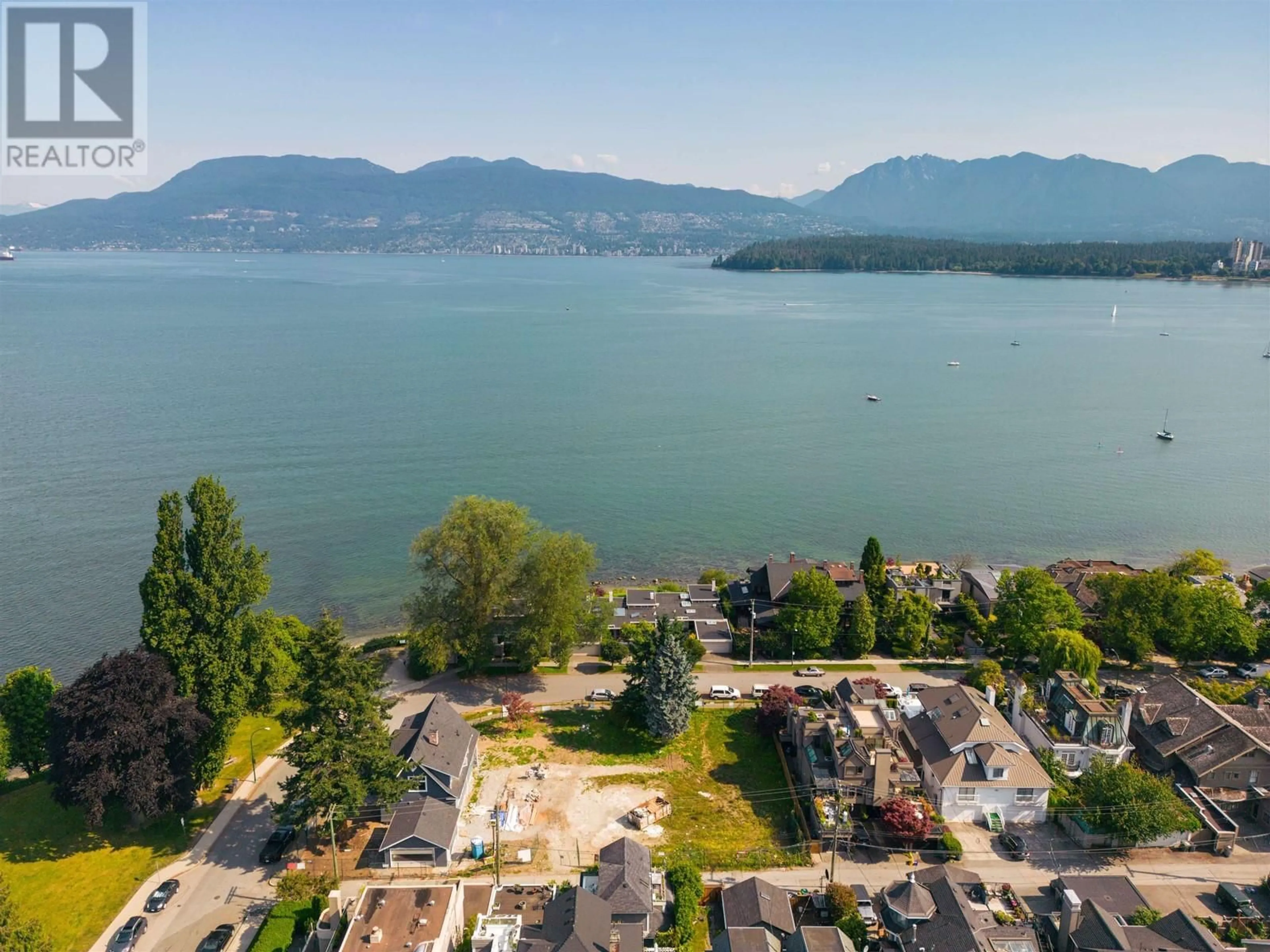 A pic from outside/outdoor area/front of a property/back of a property/a pic from drone, water/lake/river/ocean view for 2576 POINT GREY ROAD, Vancouver British Columbia V6K1A3