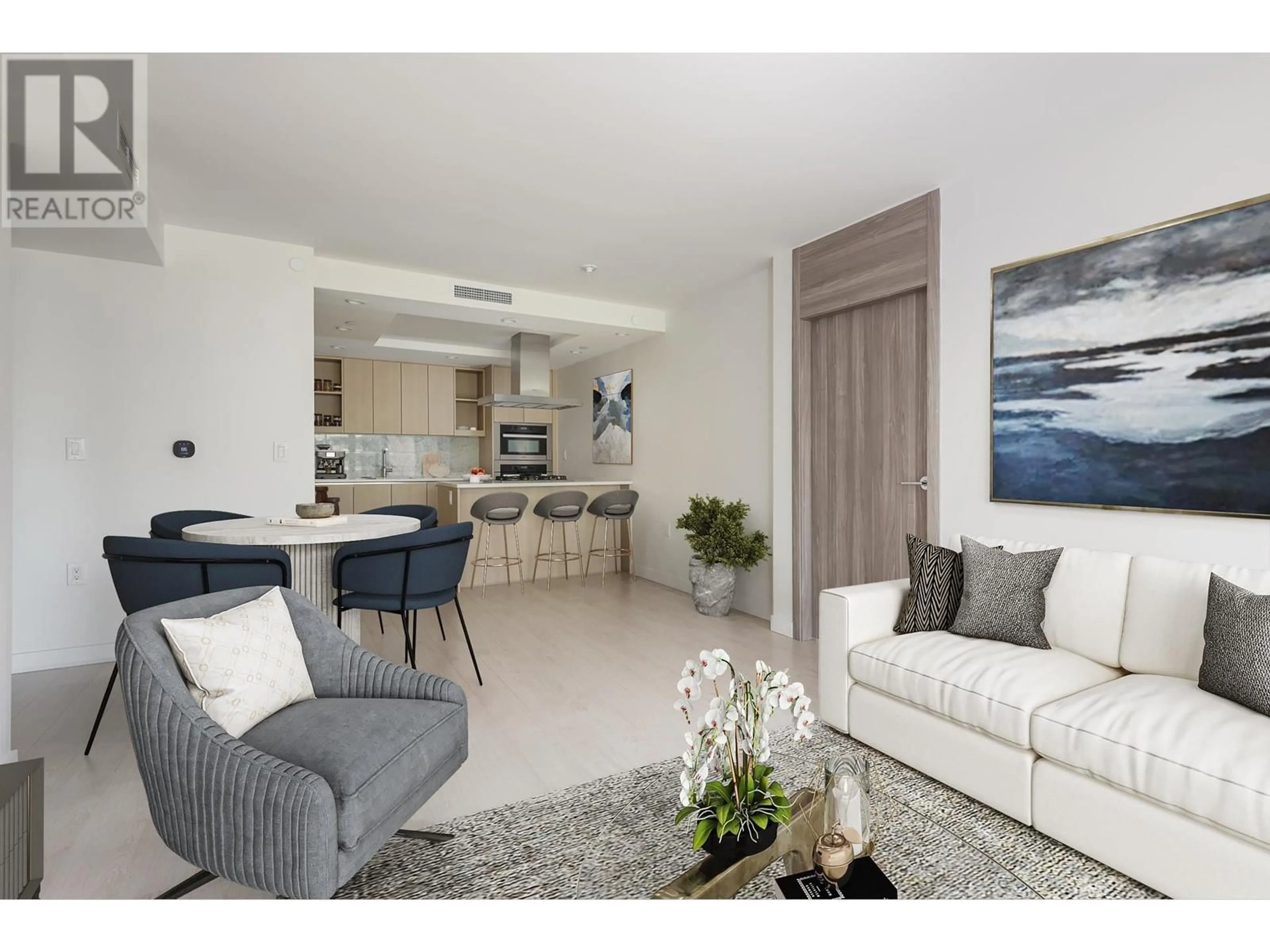 Living room with furniture, unknown for 404 - 1768 COOK STREET, Vancouver British Columbia V5Y0N3