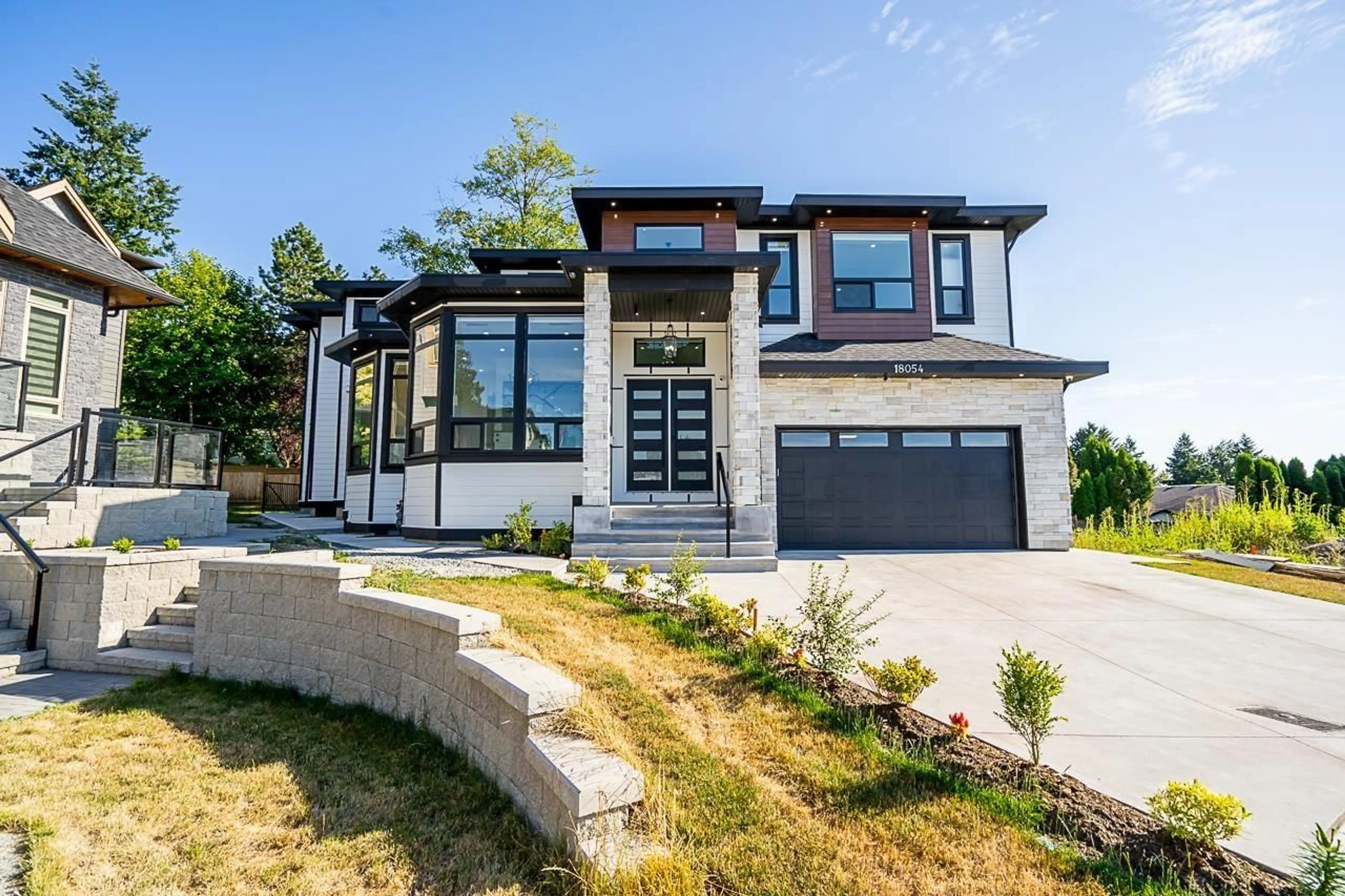 Home with brick exterior material, unknown for 18054 63B, Surrey British Columbia V3S4G1