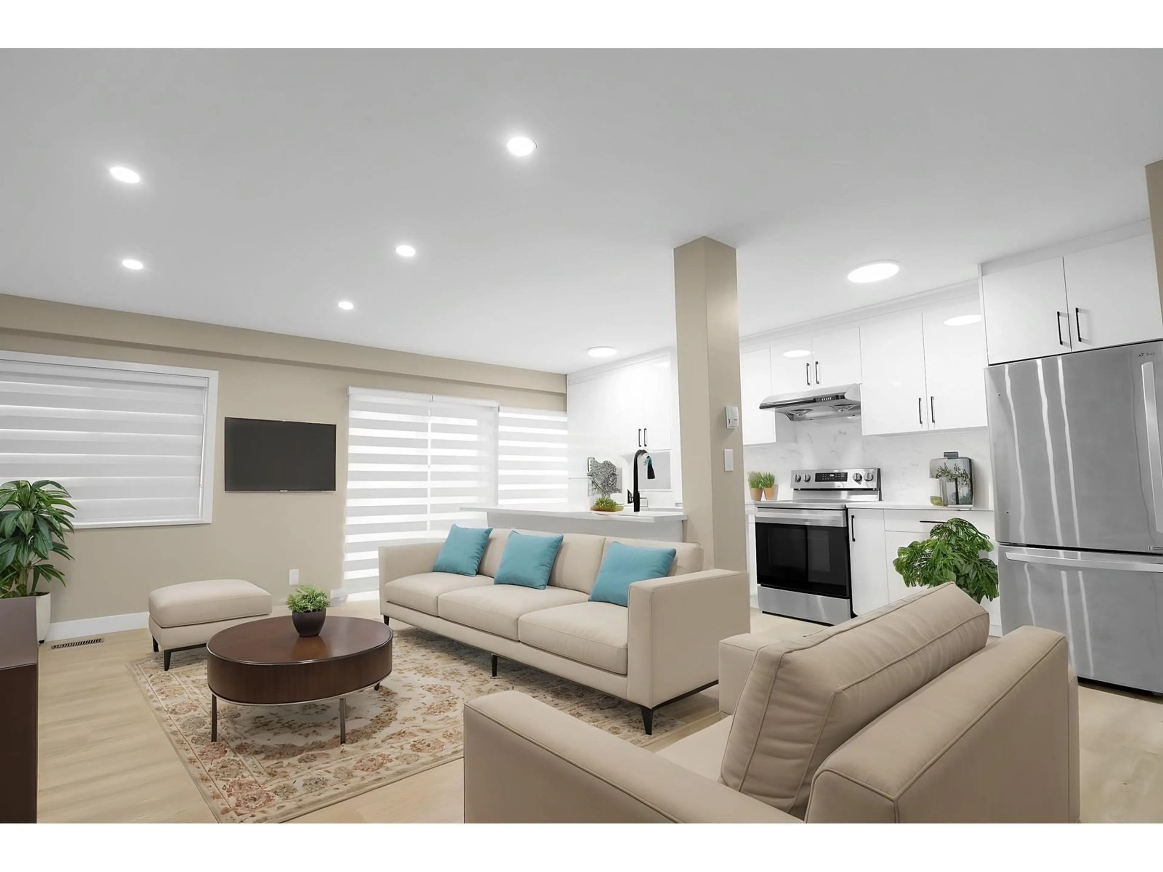 Living room with furniture, unknown for 19 - 10585 153, Surrey British Columbia V3R4H8
