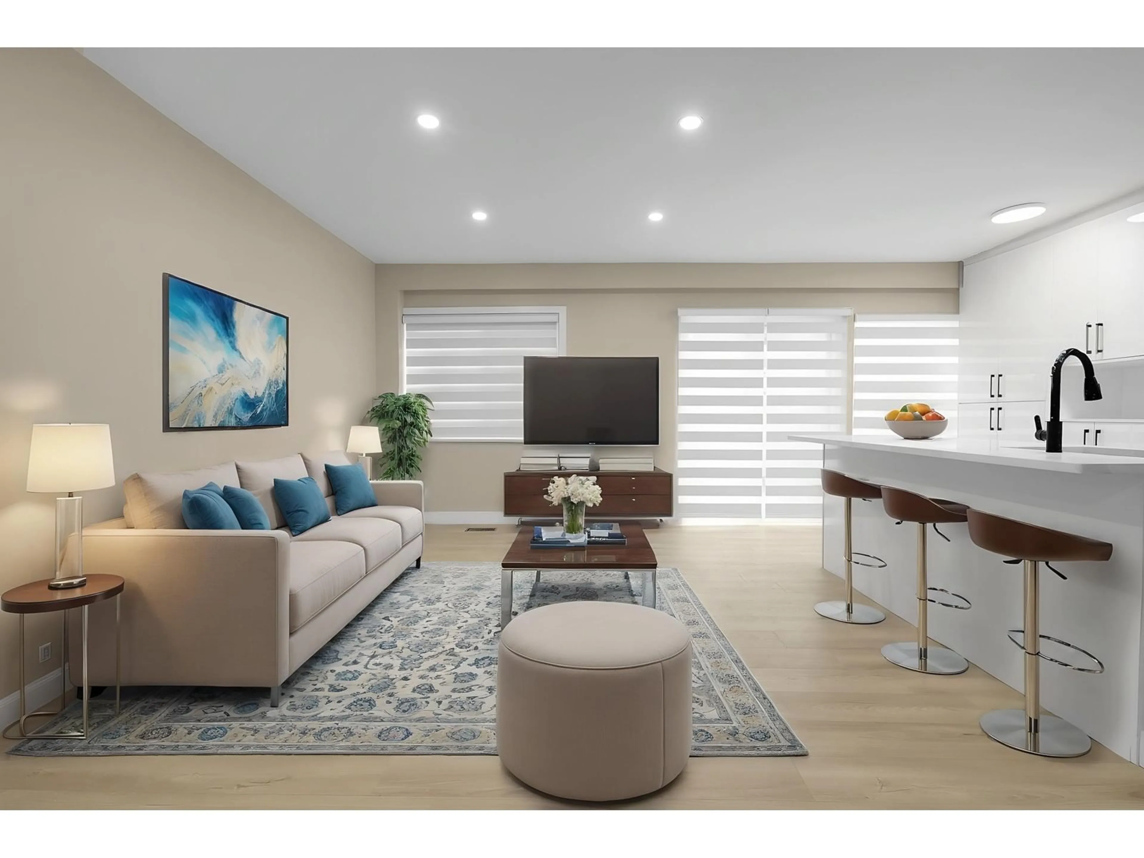 Living room with furniture, unknown for 19 - 10585 153, Surrey British Columbia V3R4H8