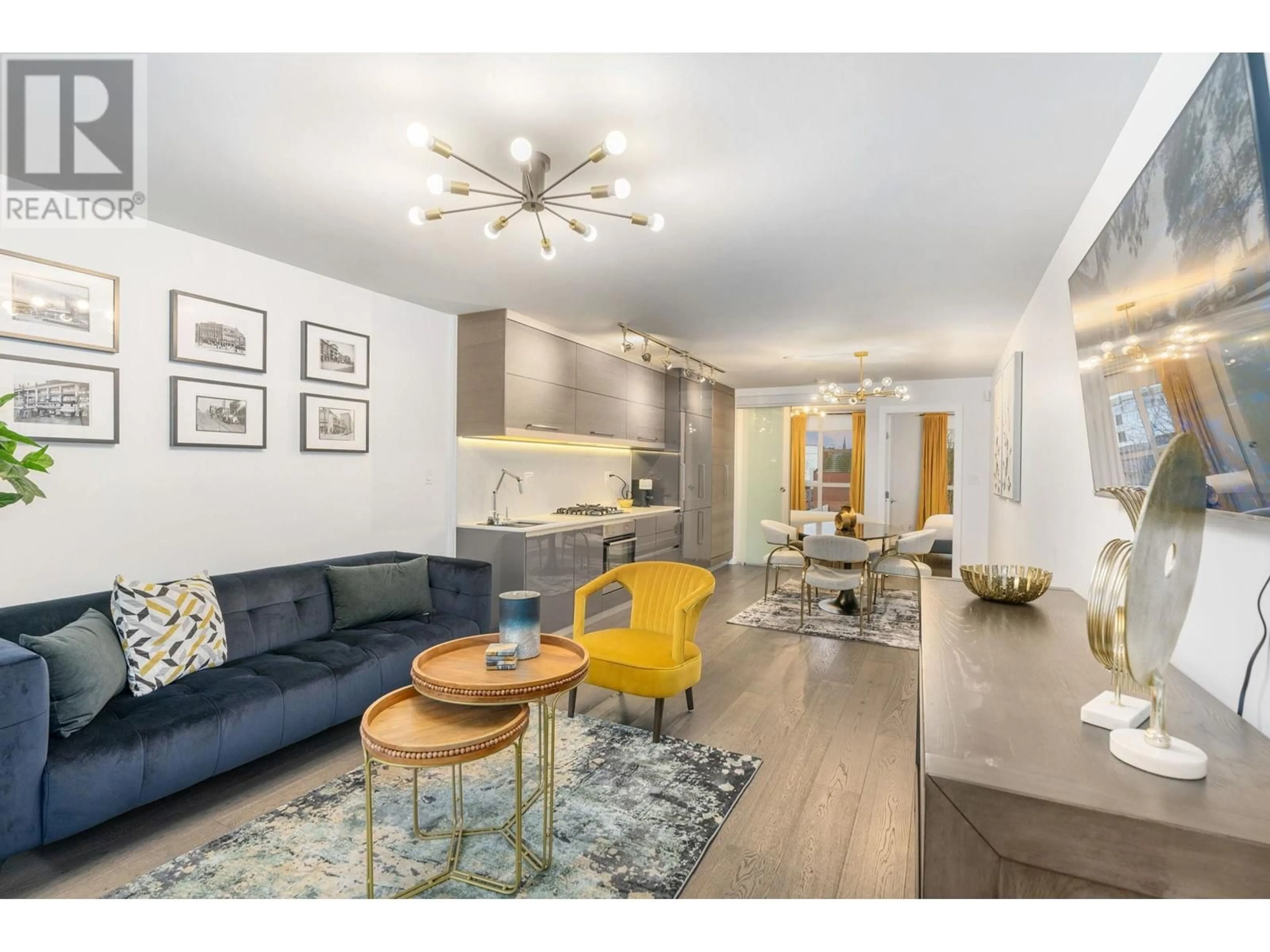 Living room with furniture, unknown for 608 - 189 KEEFER STREET, Vancouver British Columbia V6A0C8