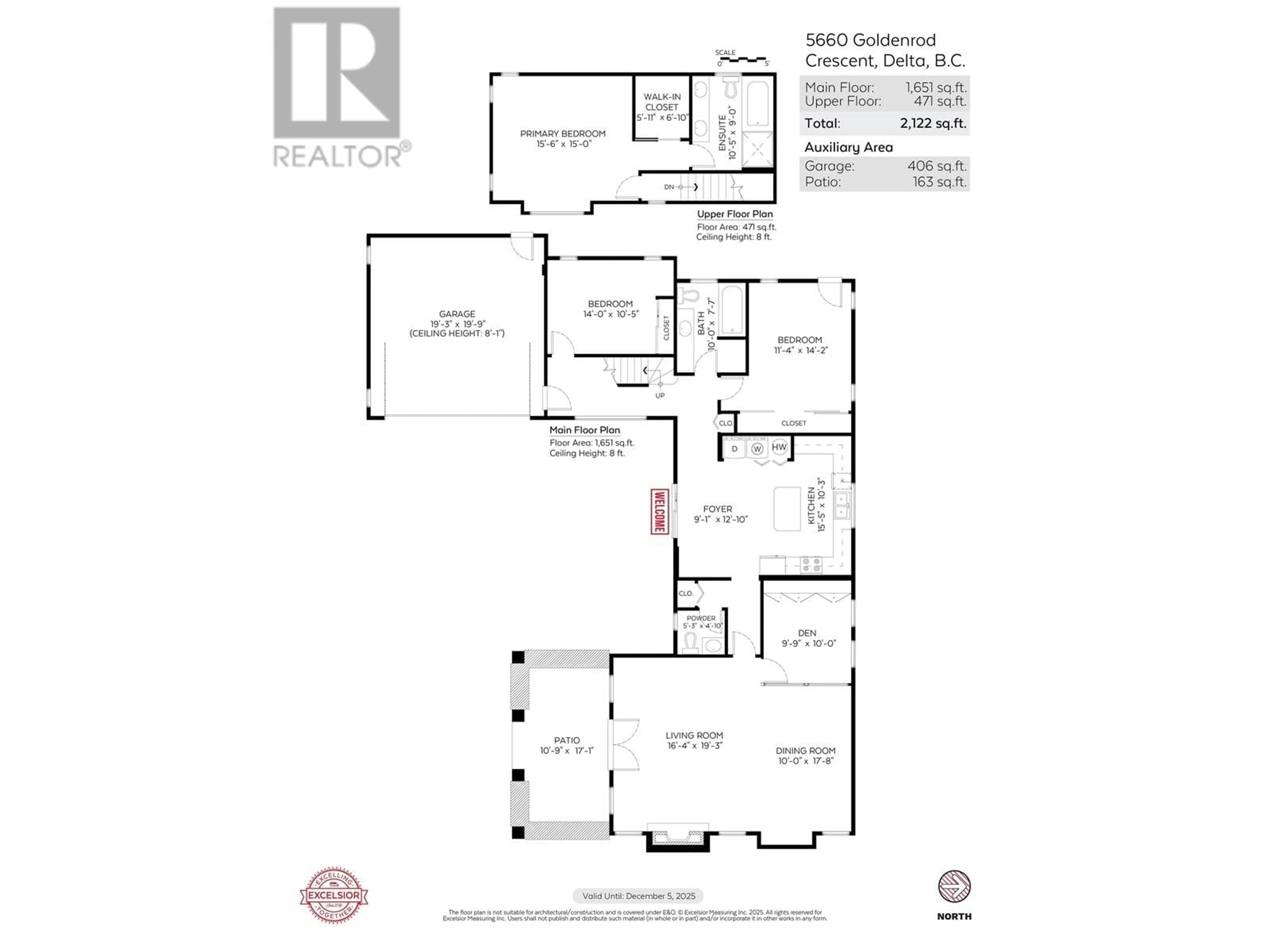 Floor plan for 5660 GOLDENROD CRESCENT, Tsawwassen British Columbia V4L2G4