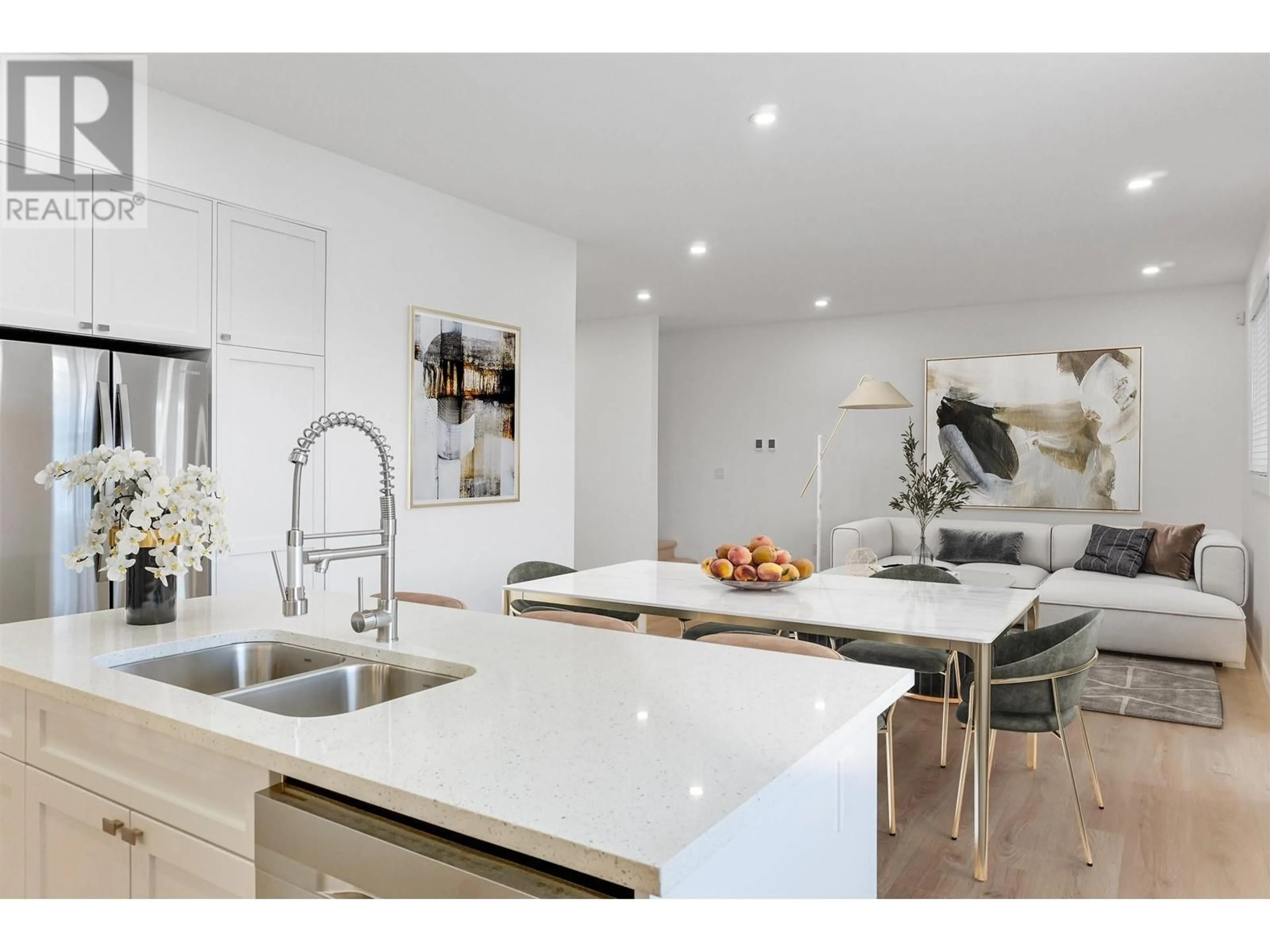 Open concept kitchen, ceramic/tile floor for 64 WOZNEY STREET, Kitimat British Columbia V8C2S2