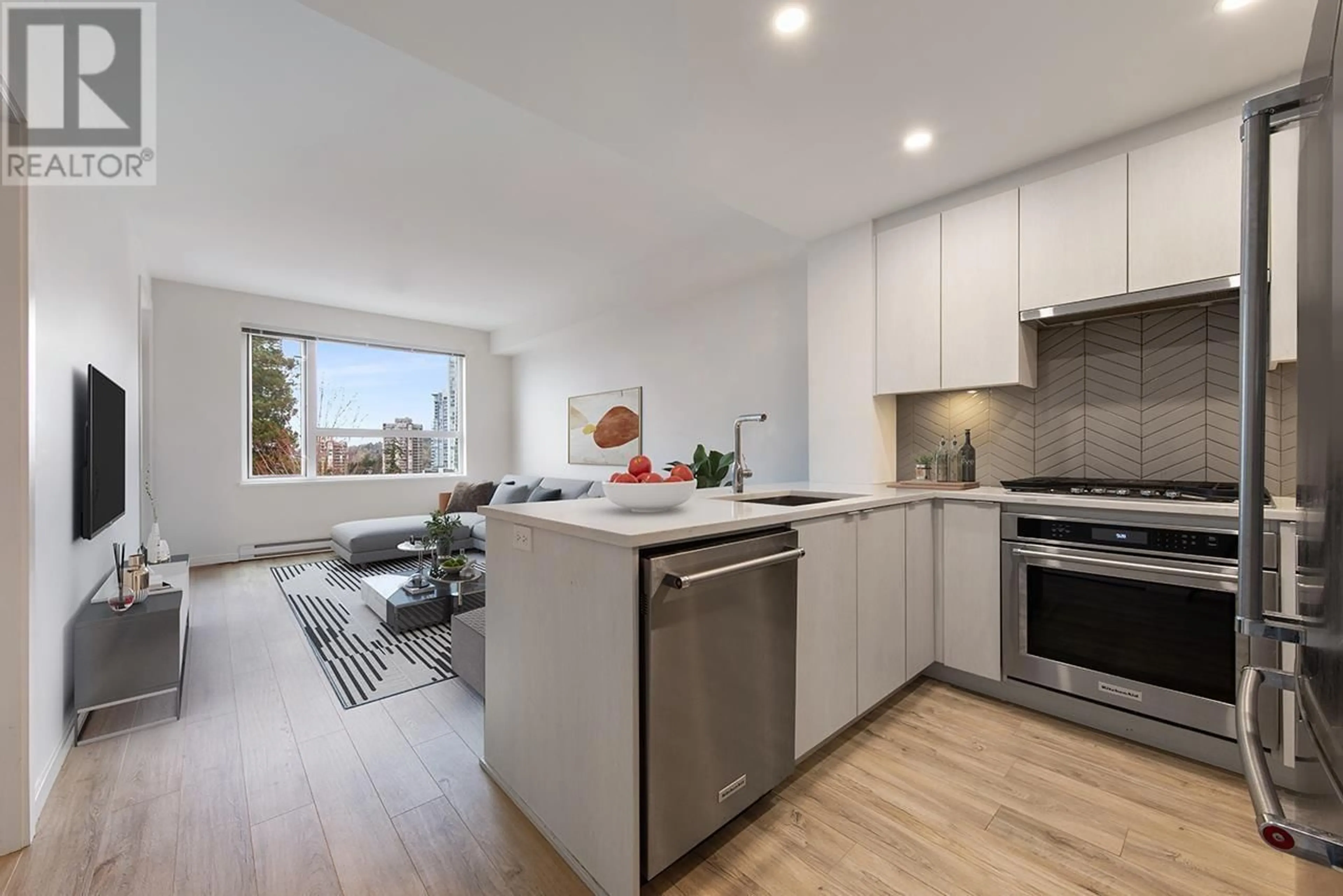Open concept kitchen, unknown for 410 - 717 BRESLAY STREET, Coquitlam British Columbia V3J0J3