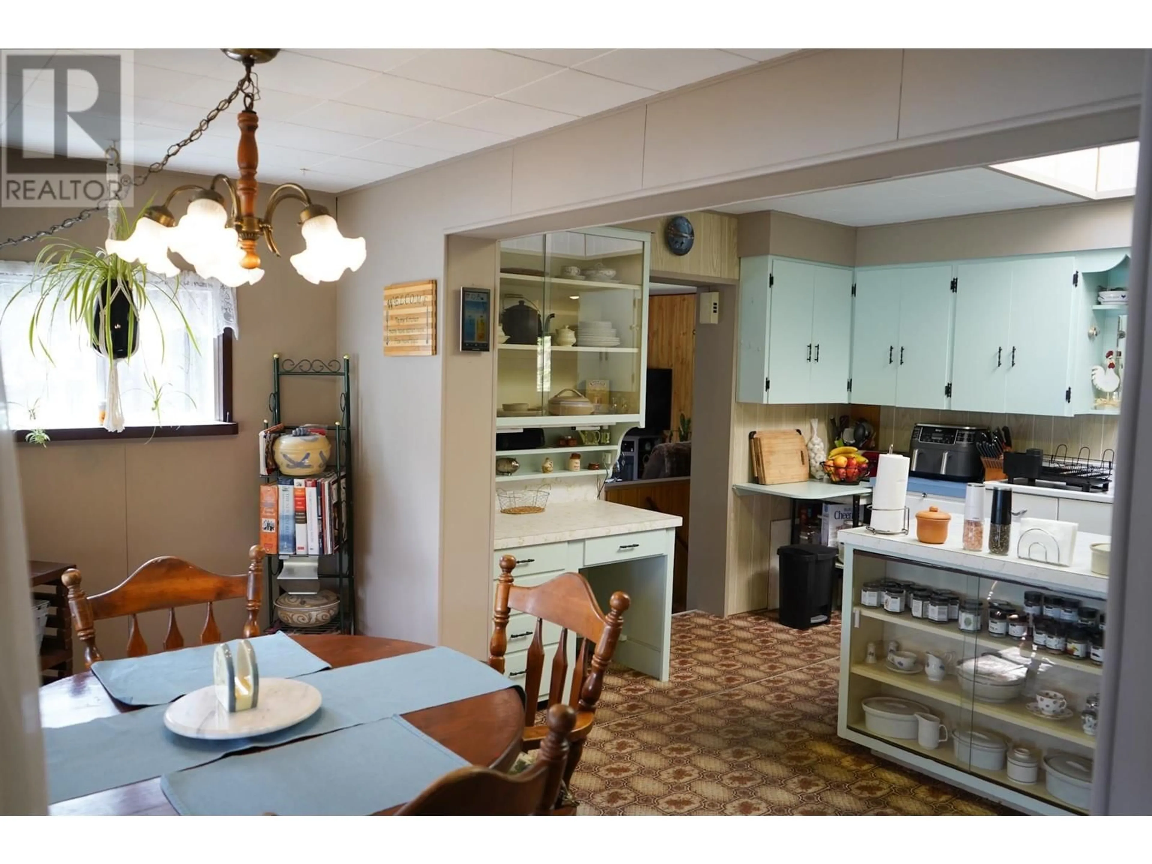 Open concept kitchen, ceramic/tile floor for 6305 MOOSE POINT DRIVE, Lone Butte British Columbia V0K2K1