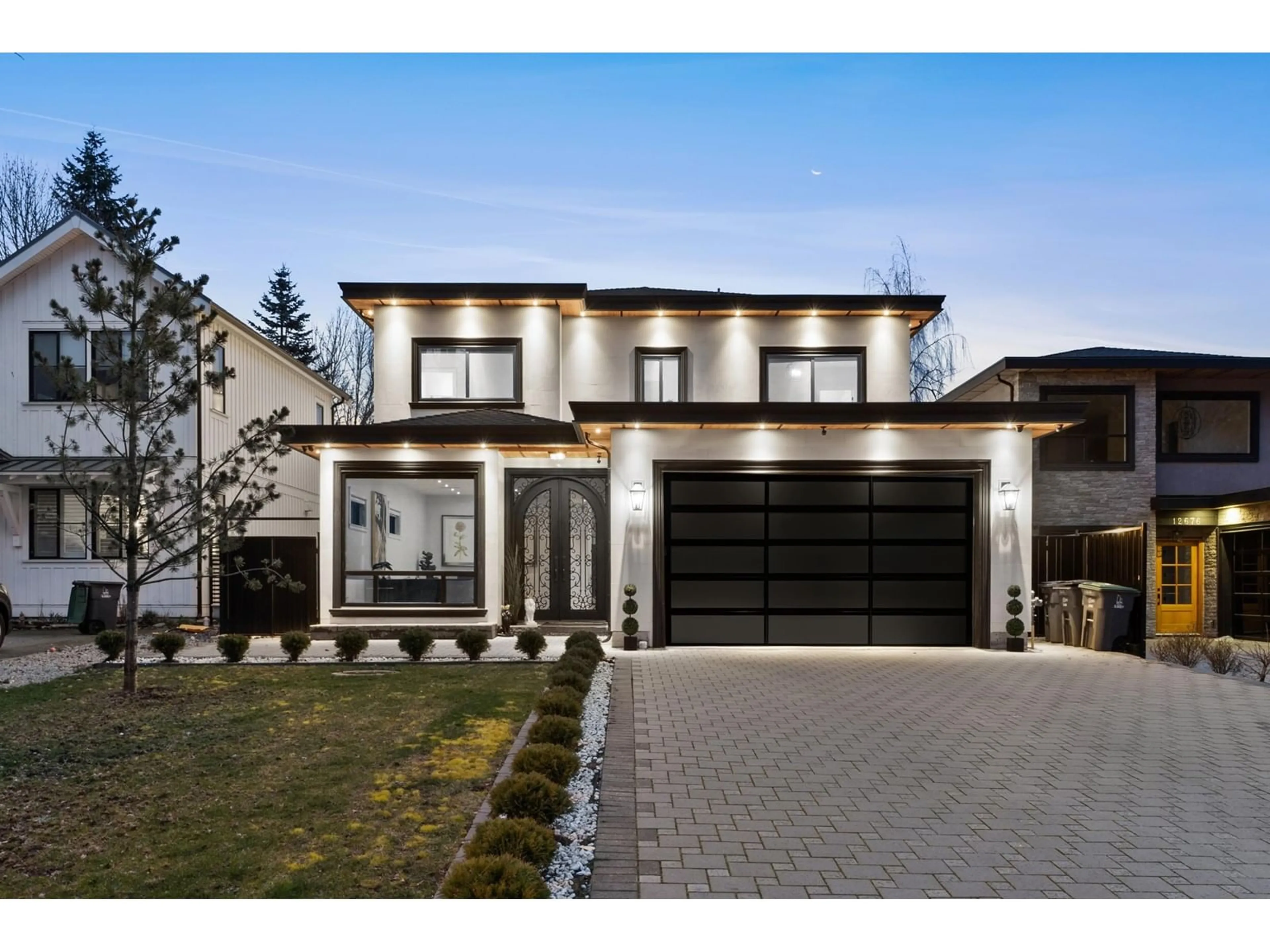 Home with brick exterior material, street for 12686 25, Surrey British Columbia V4A2K4